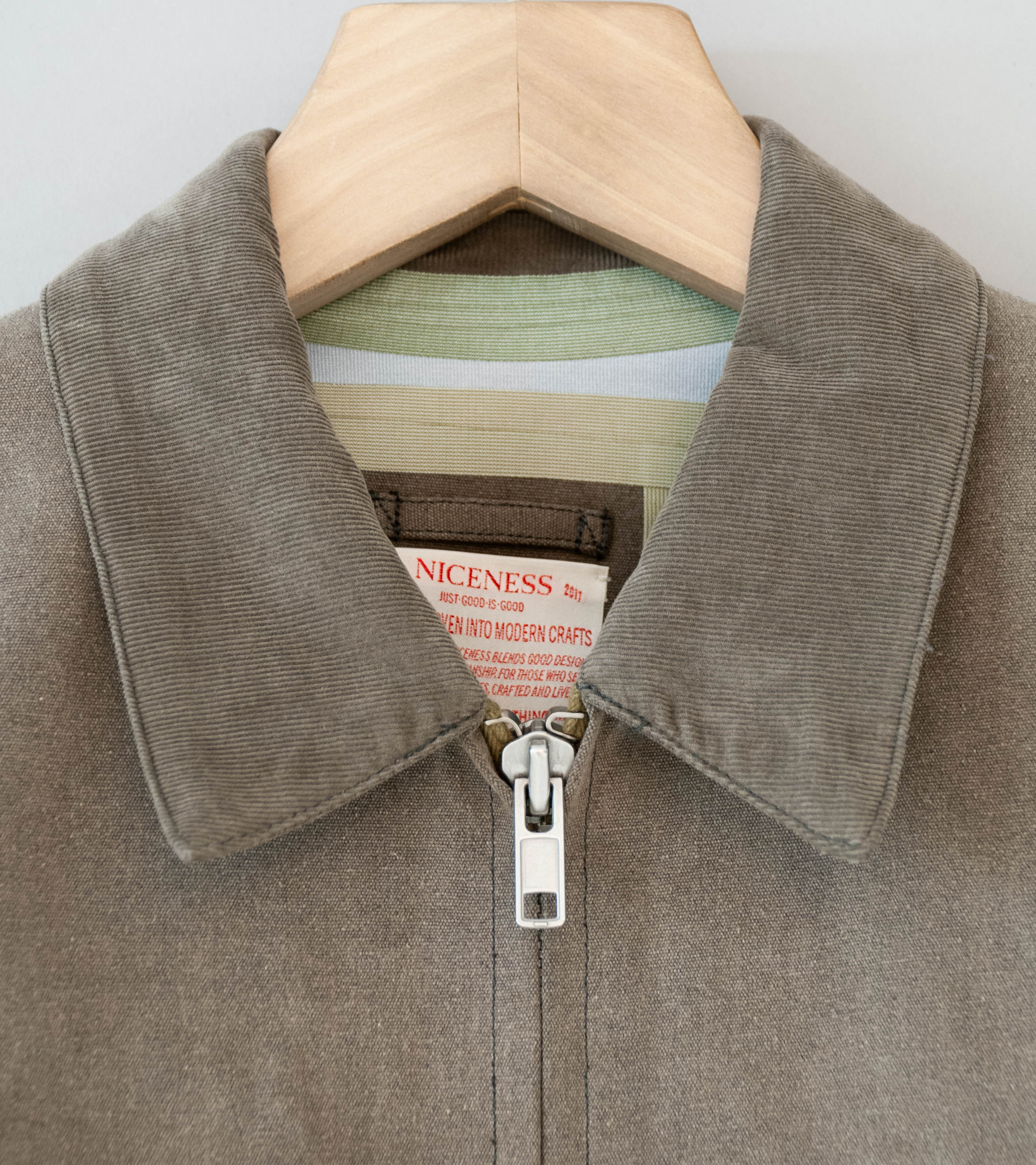Niceness 'BURDEN 3-Layer Work Jacket' (Charcoal) - Image 10