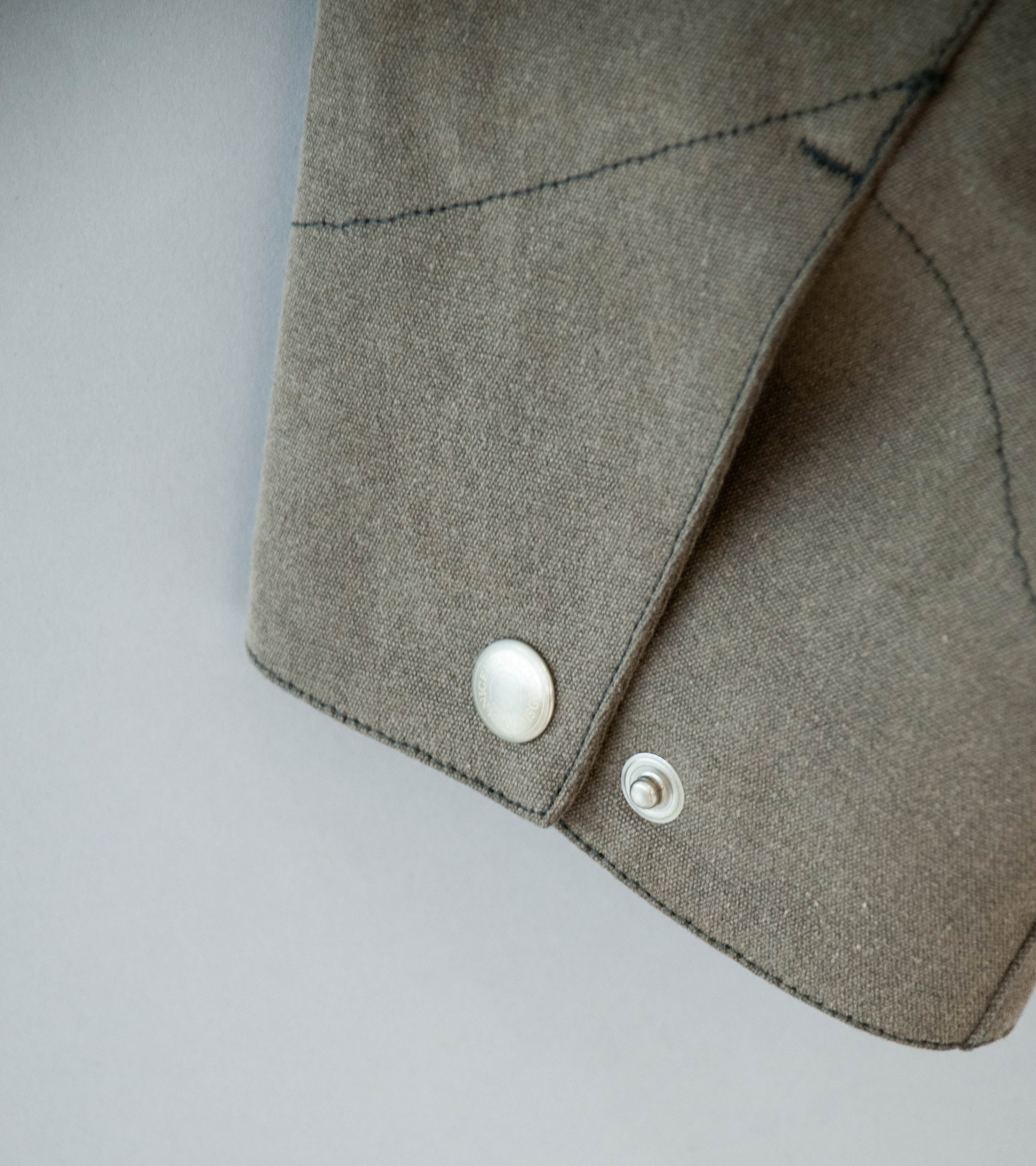 Niceness 'BURDEN 3-Layer Work Jacket' (Charcoal) - Image 14