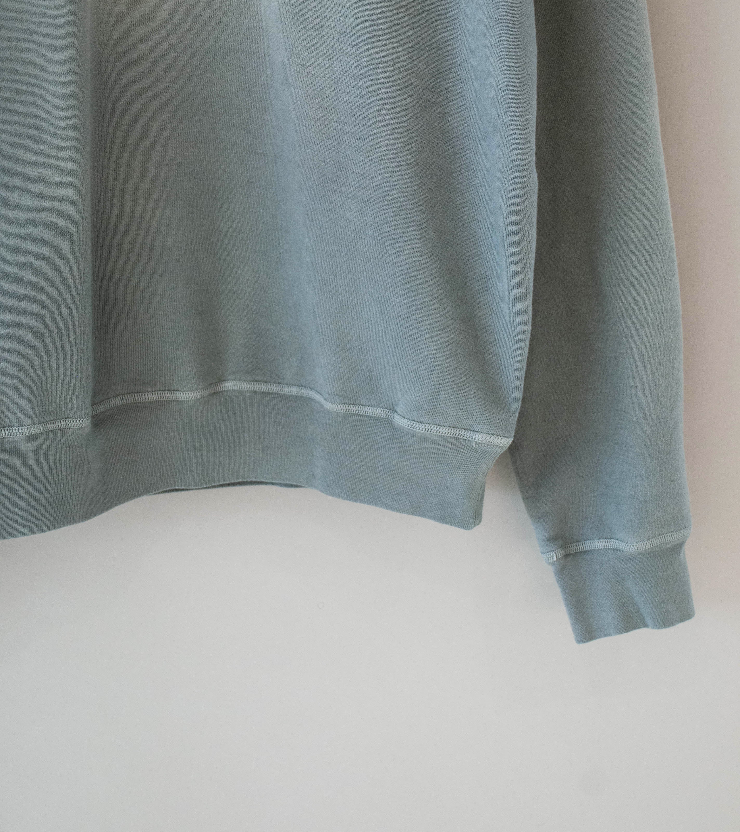 Niceness 'NAJA Distressed Sweat Double Front Pullover' (Gray) - Image 3