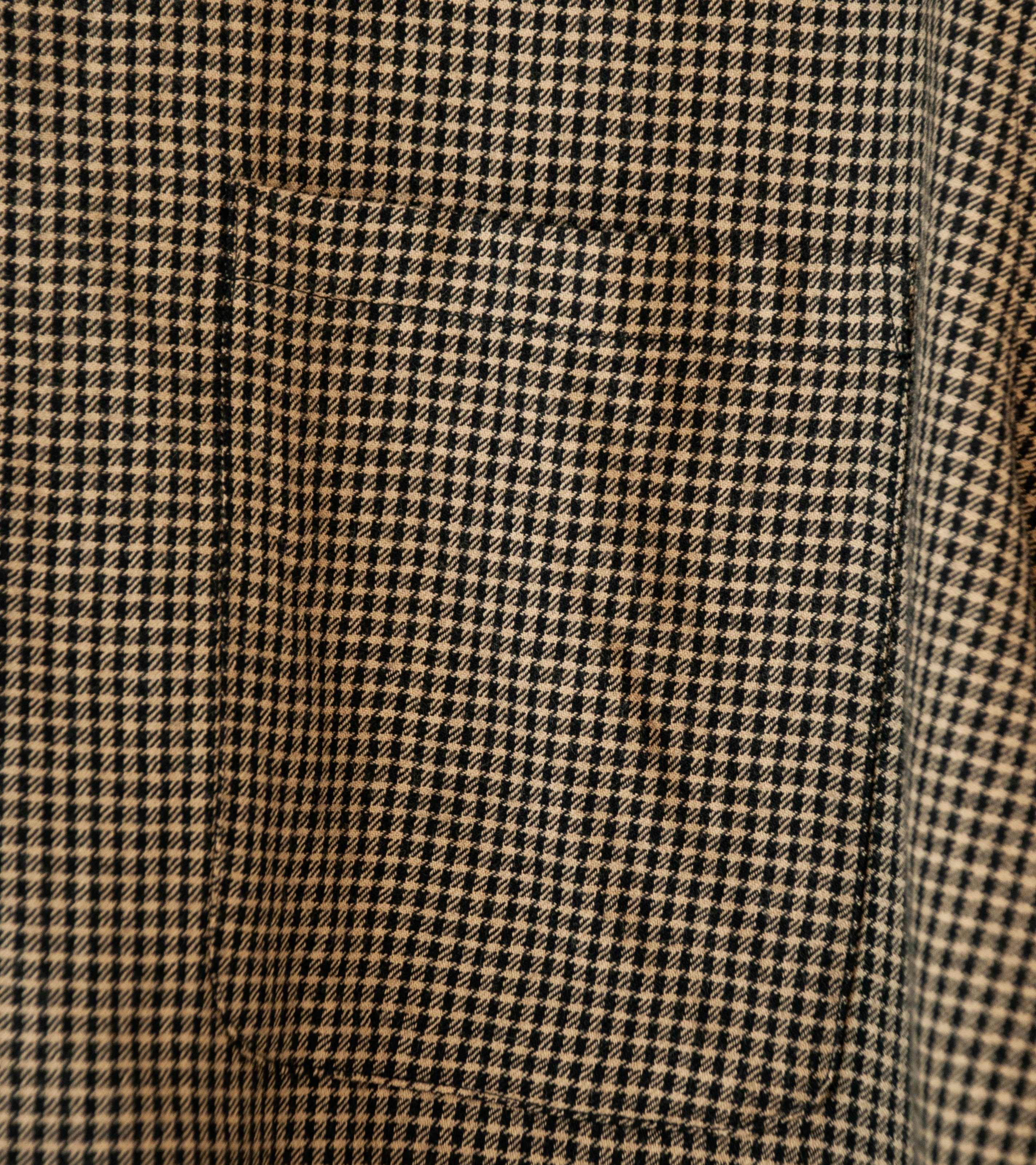 Niceness 'S.COIL Super 140's Open Collar Dress Shirt' (Khaki) - Image 3