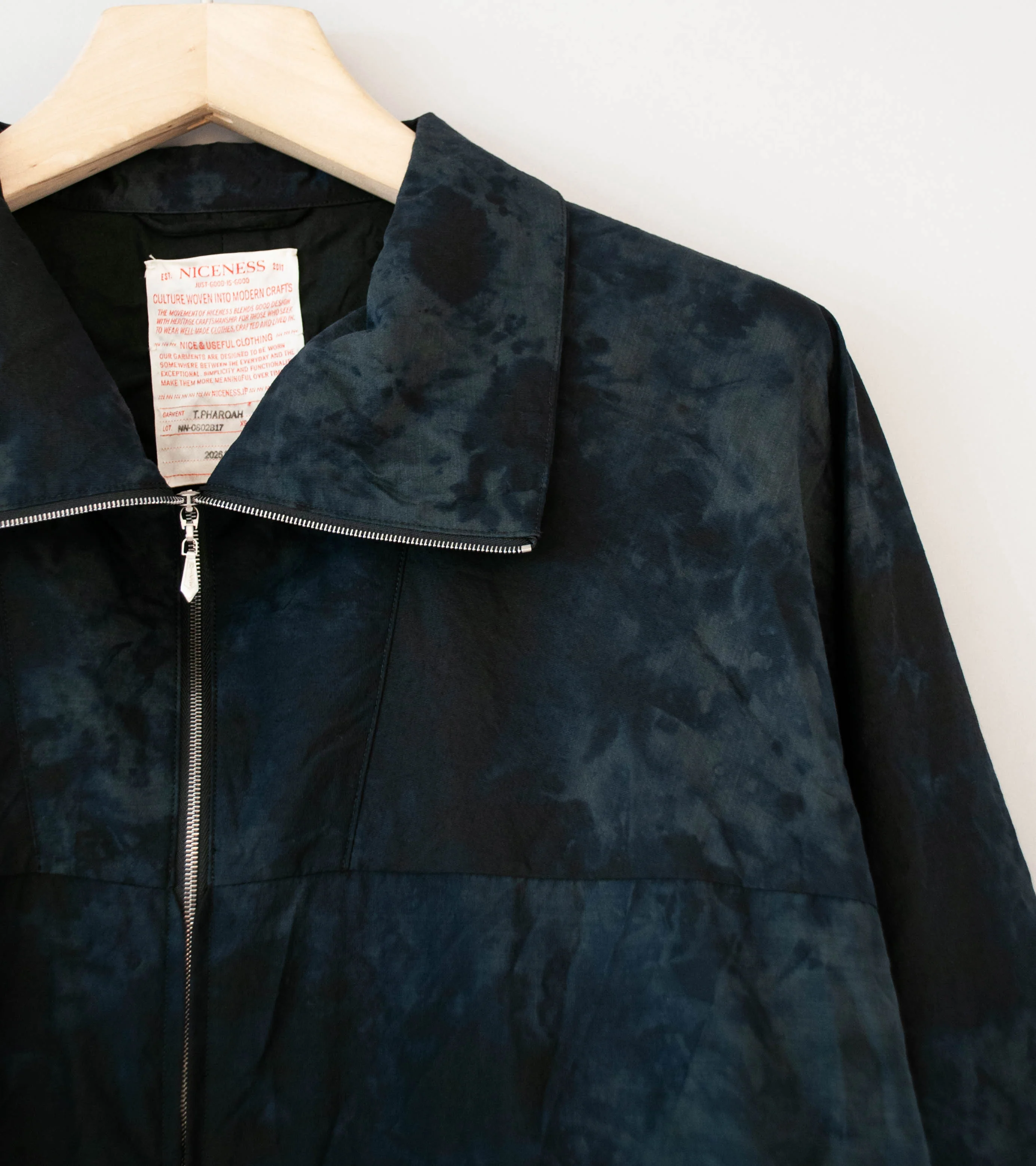 Niceness 'T.PHAROAH Techwool Balloon Jacket' (Black) - Image 2