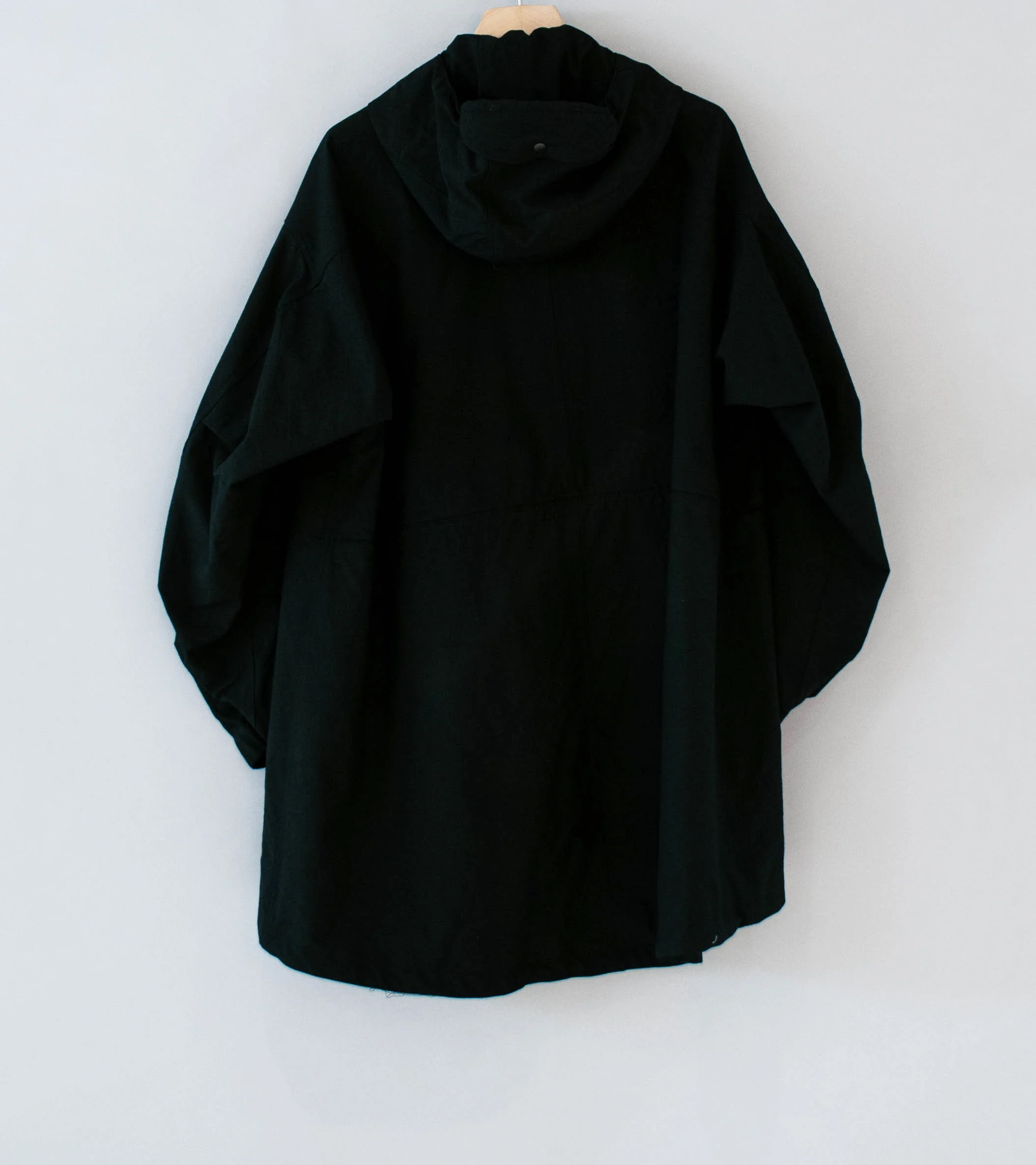 Product Twelve 'High Count Wool Field Coat' (Black) - Image 9
