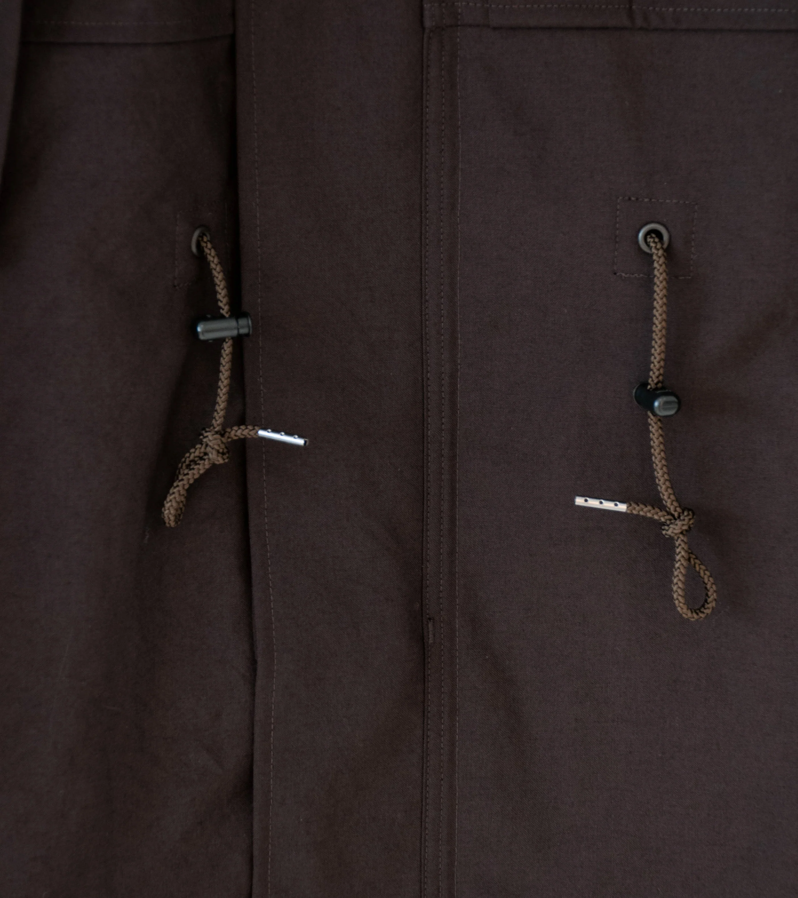 Product Twelve 'High Count Wool Field Coat' (Brown) - Image 6