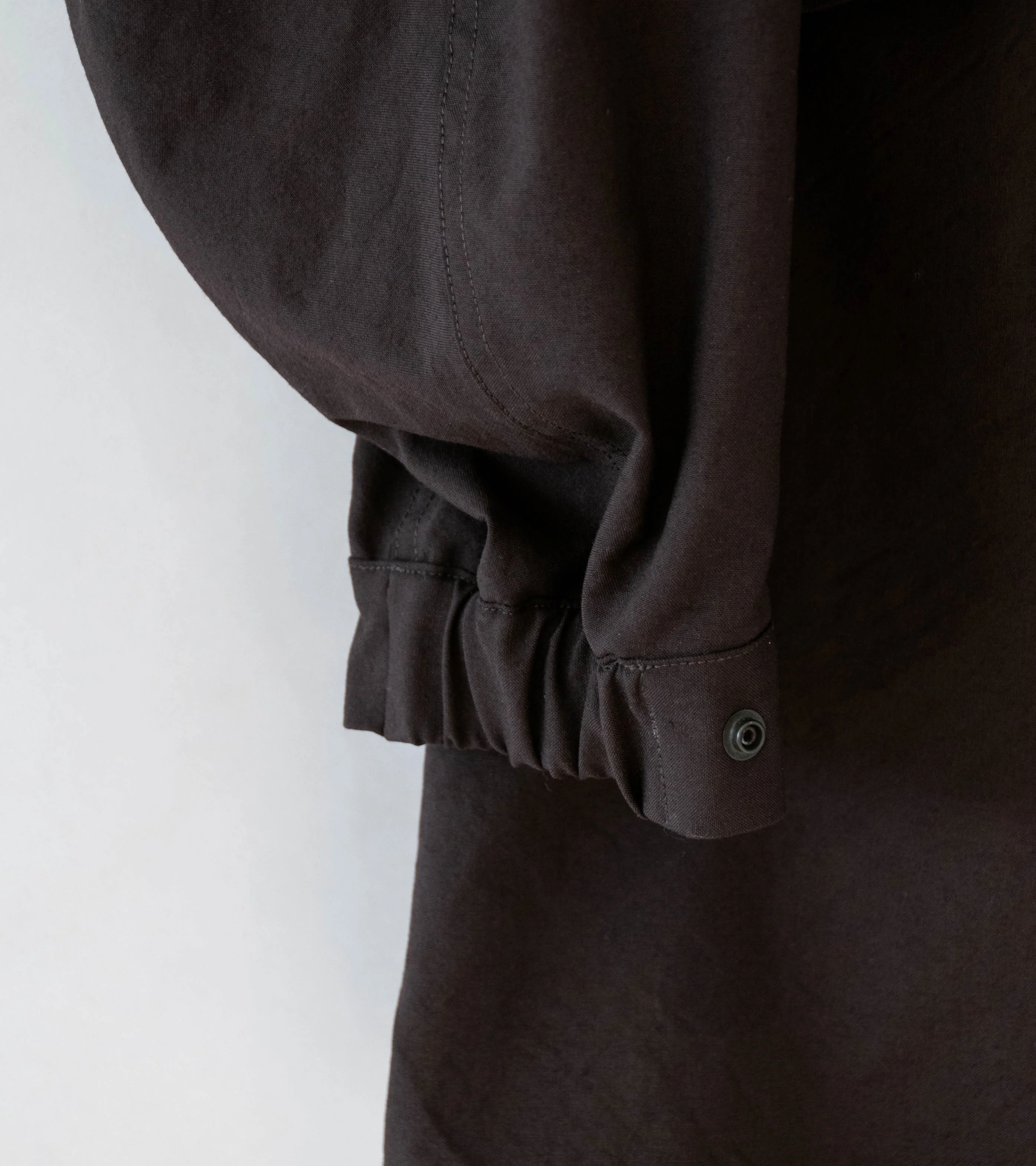 Product Twelve 'High Count Wool Field Coat' (Brown) - Image 7