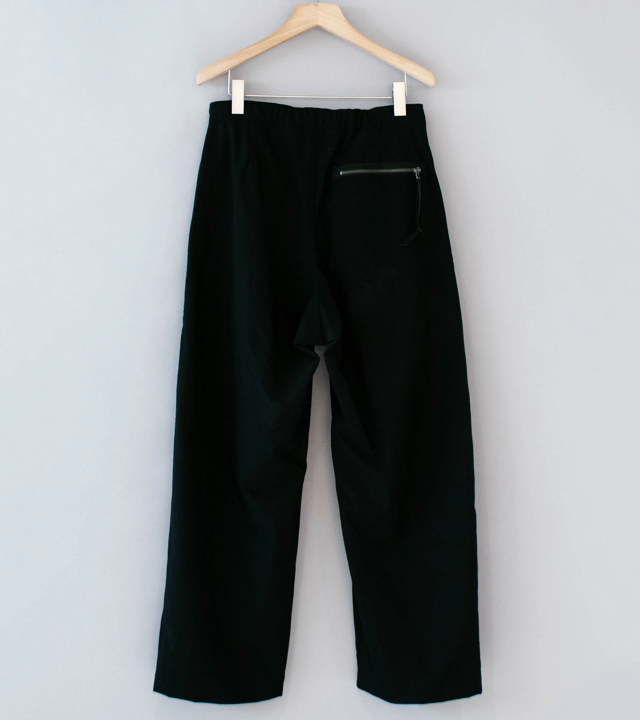 Product Twelve 'High Count Wool Flight Pants' (Black) - Image 7
