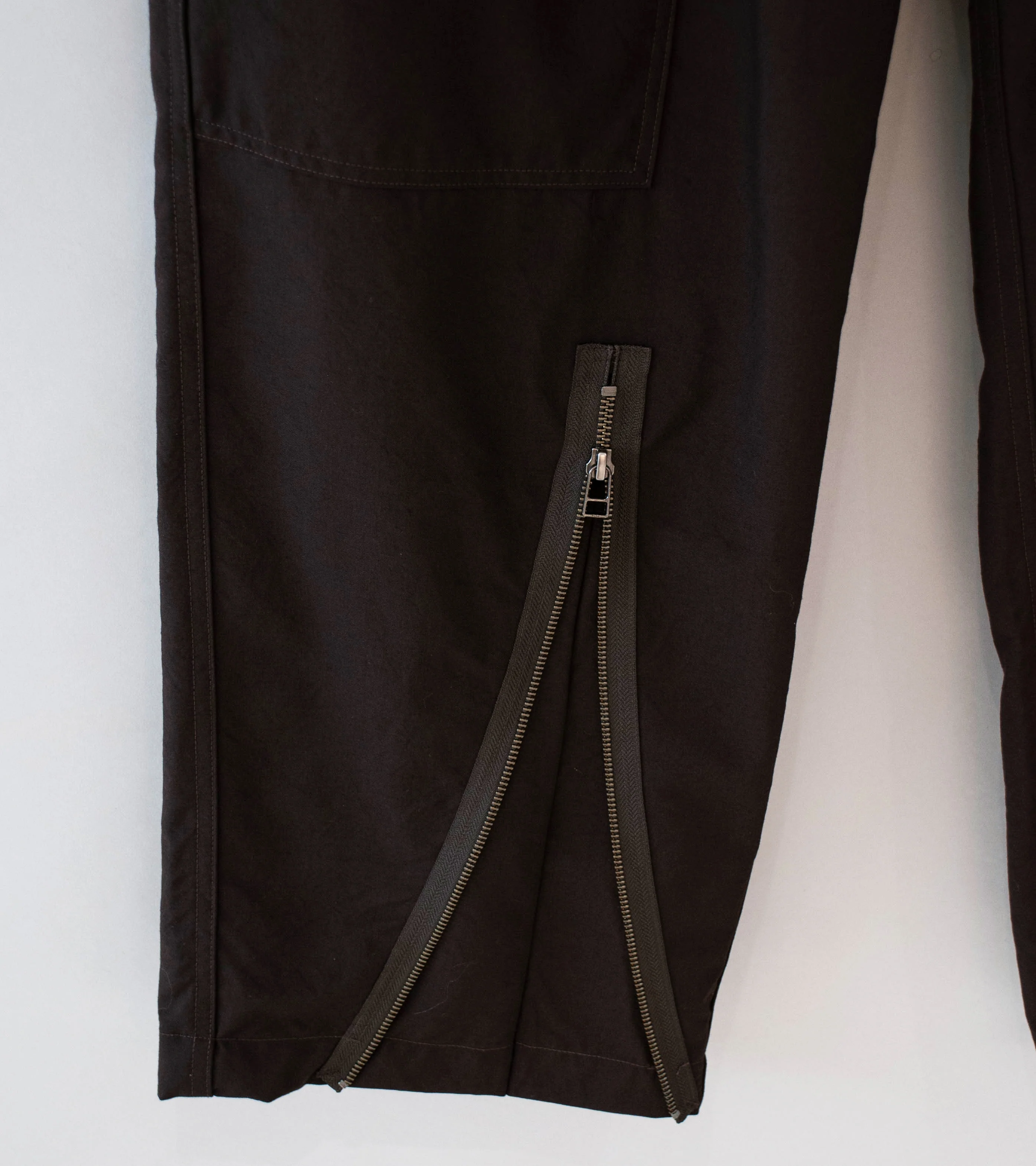 Product Twelve 'High Count Wool Flight Pants' (Brown) - Image 4