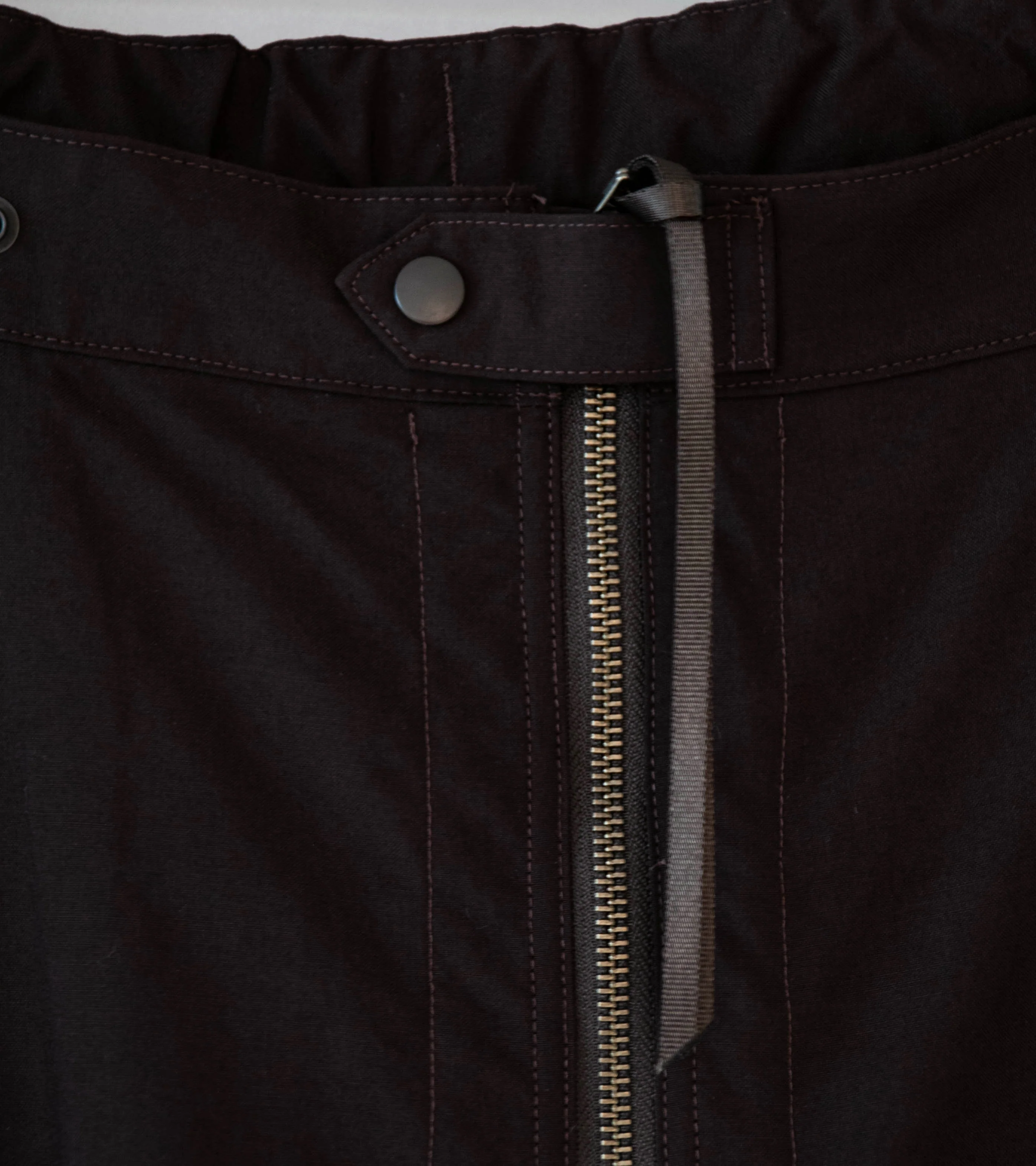 Product Twelve 'High Count Wool Flight Pants' (Brown) - Image 5