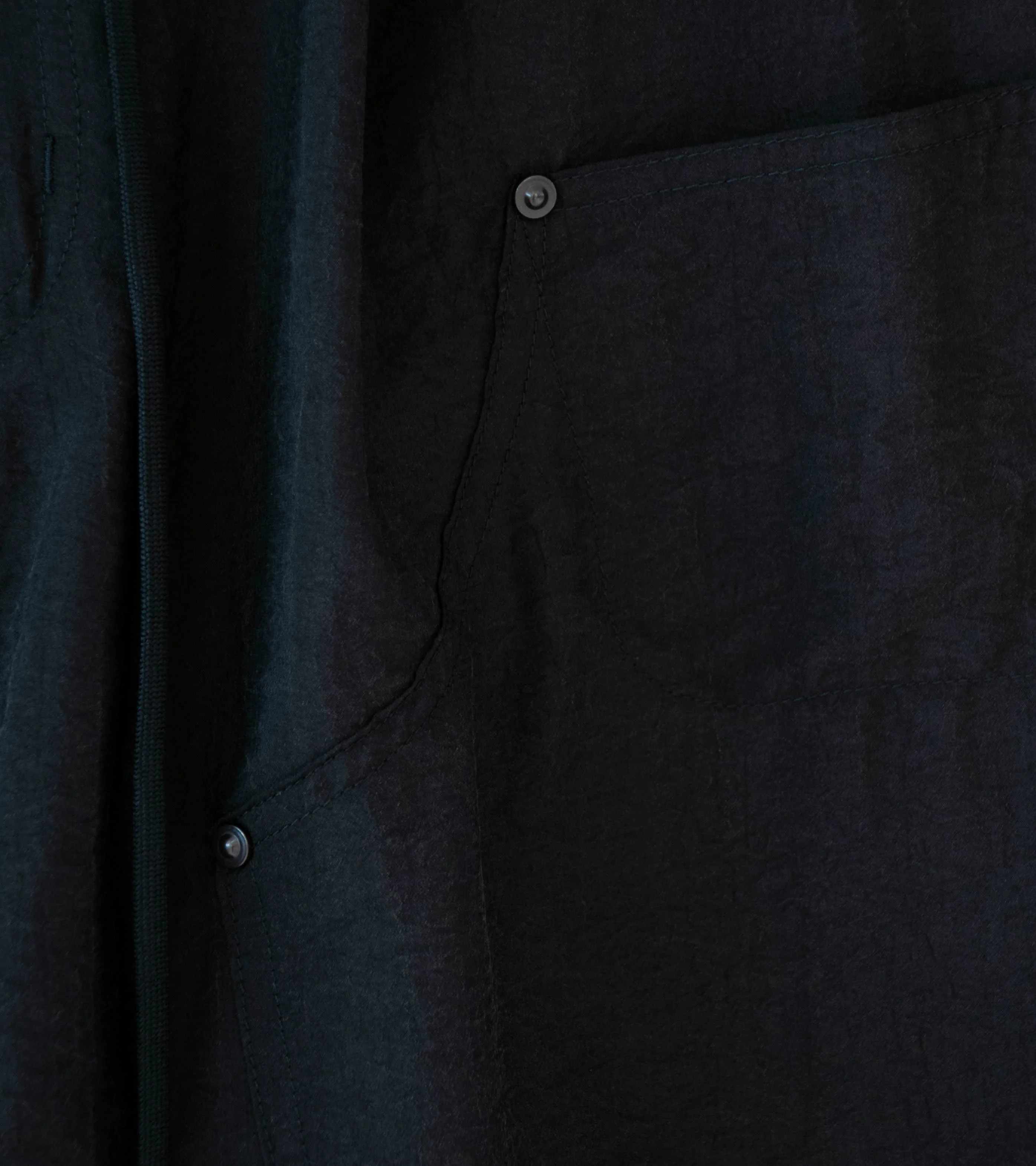 Product Twelve 'Silk Nylon Short Work Pants' (Black) - Image 4