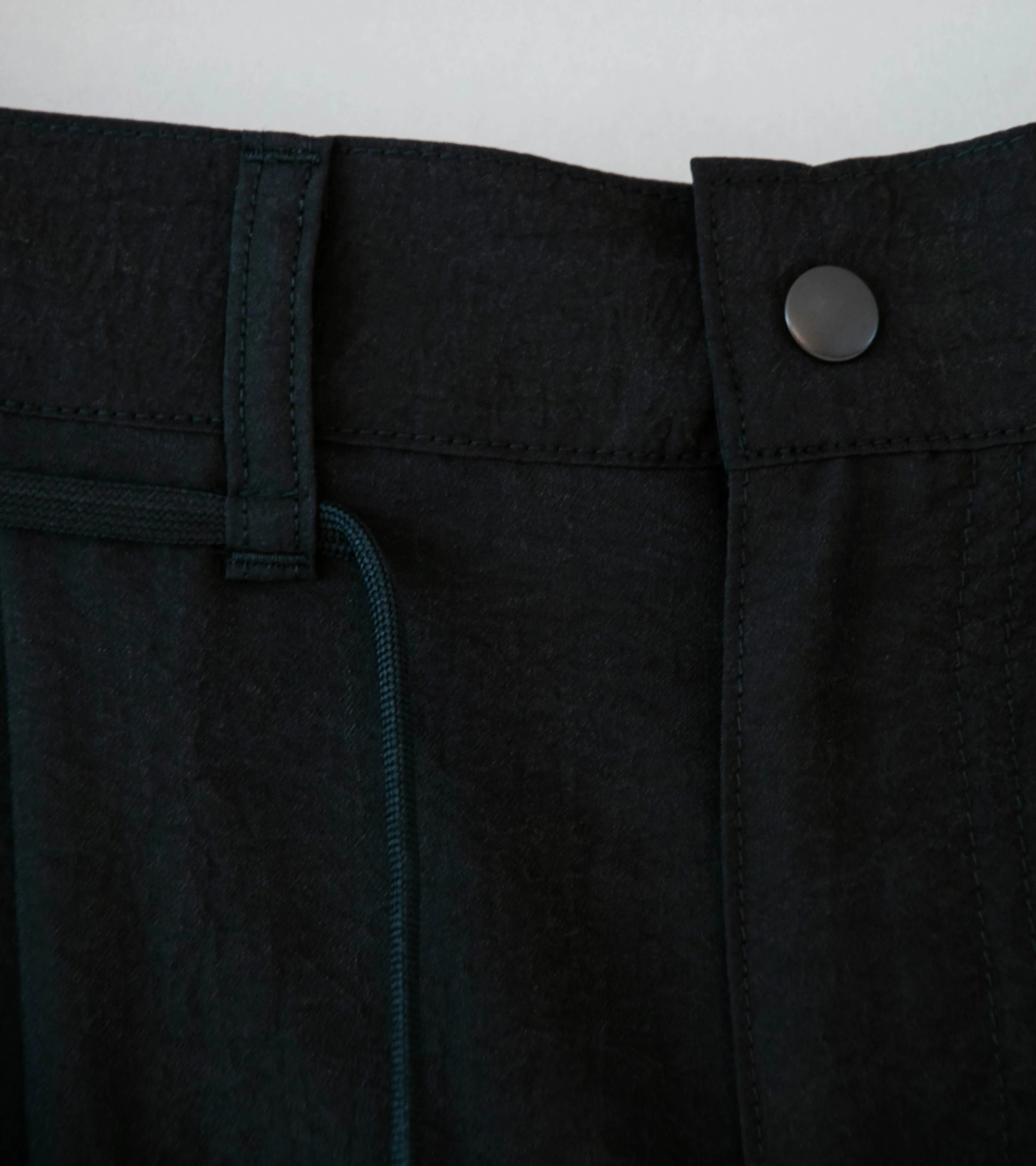 Product Twelve 'Silk Nylon Short Work Pants' (Black) - Image 5