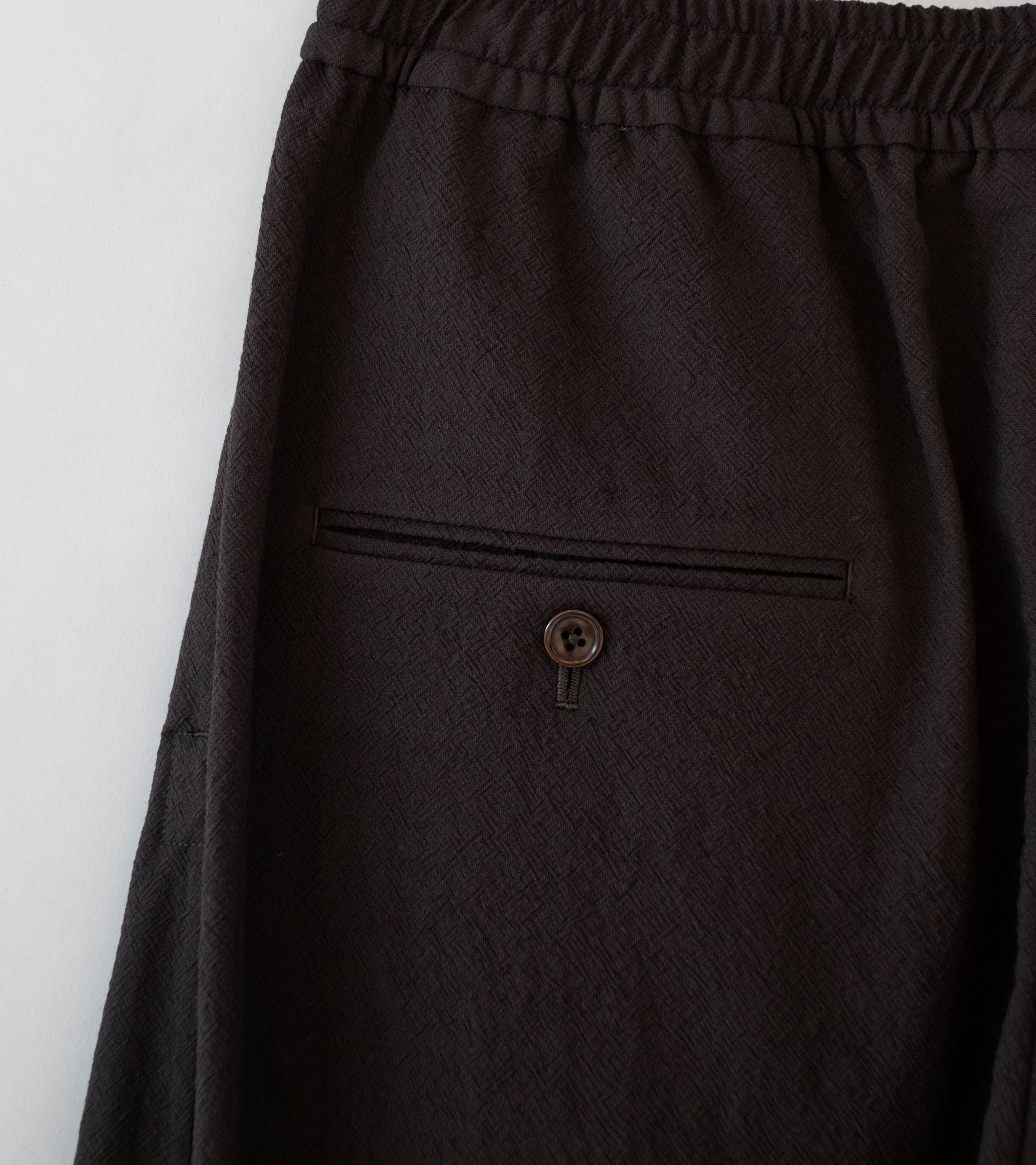 Product Twelve 'Techno Wool Sleeping Trousers' (Brown) - Image 7