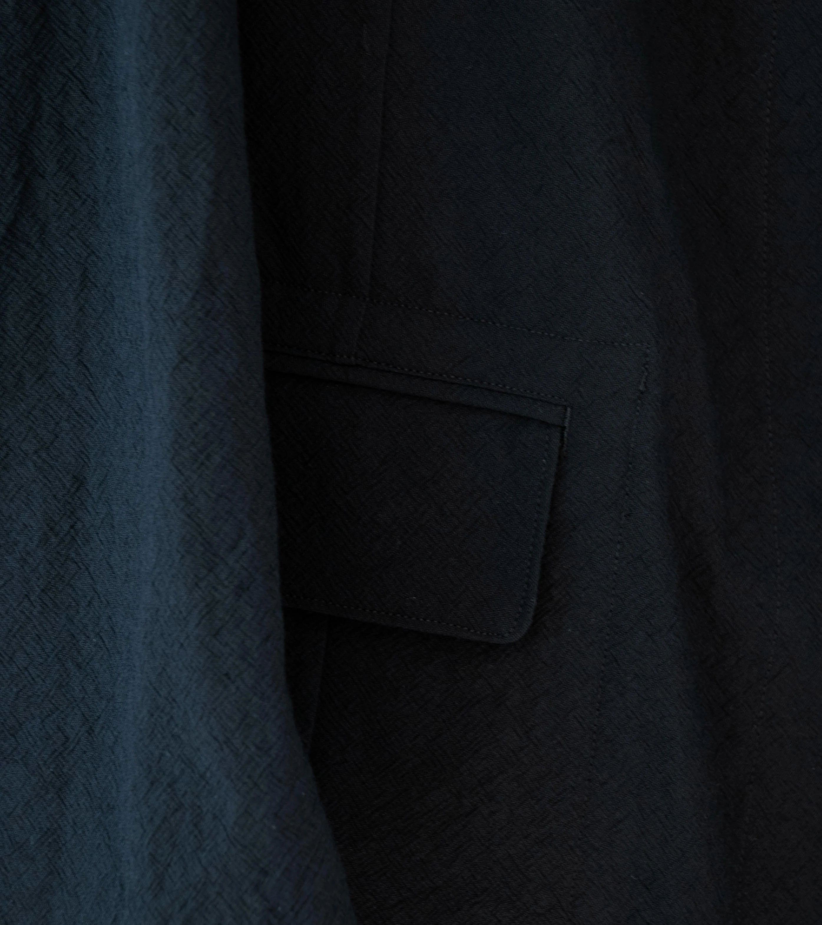 Product Twelve 'Techno Wool Work Jacket' (Black) - Image 4