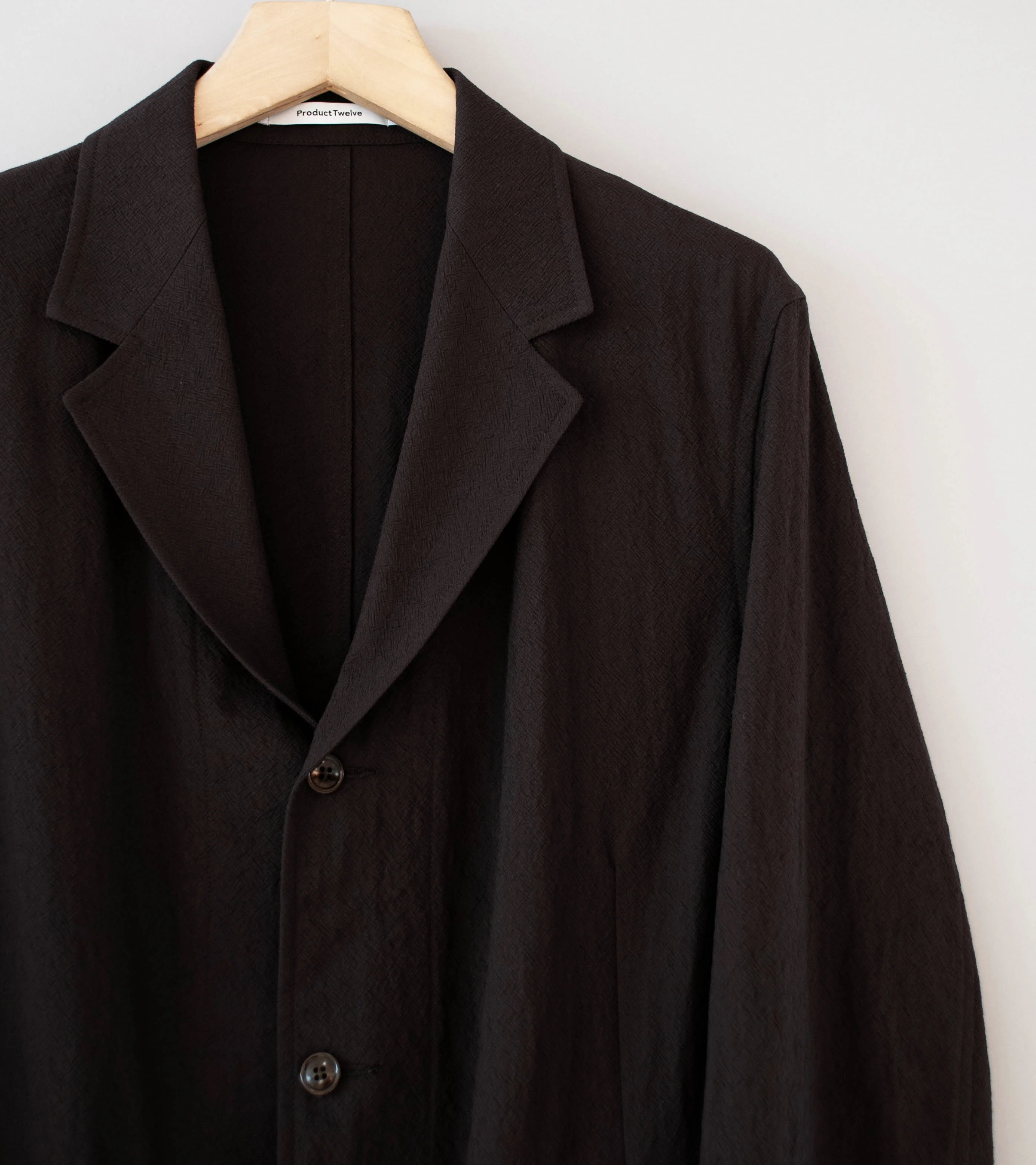 Product Twelve 'Techno Wool Work Jacket' (Brown) - Image 2