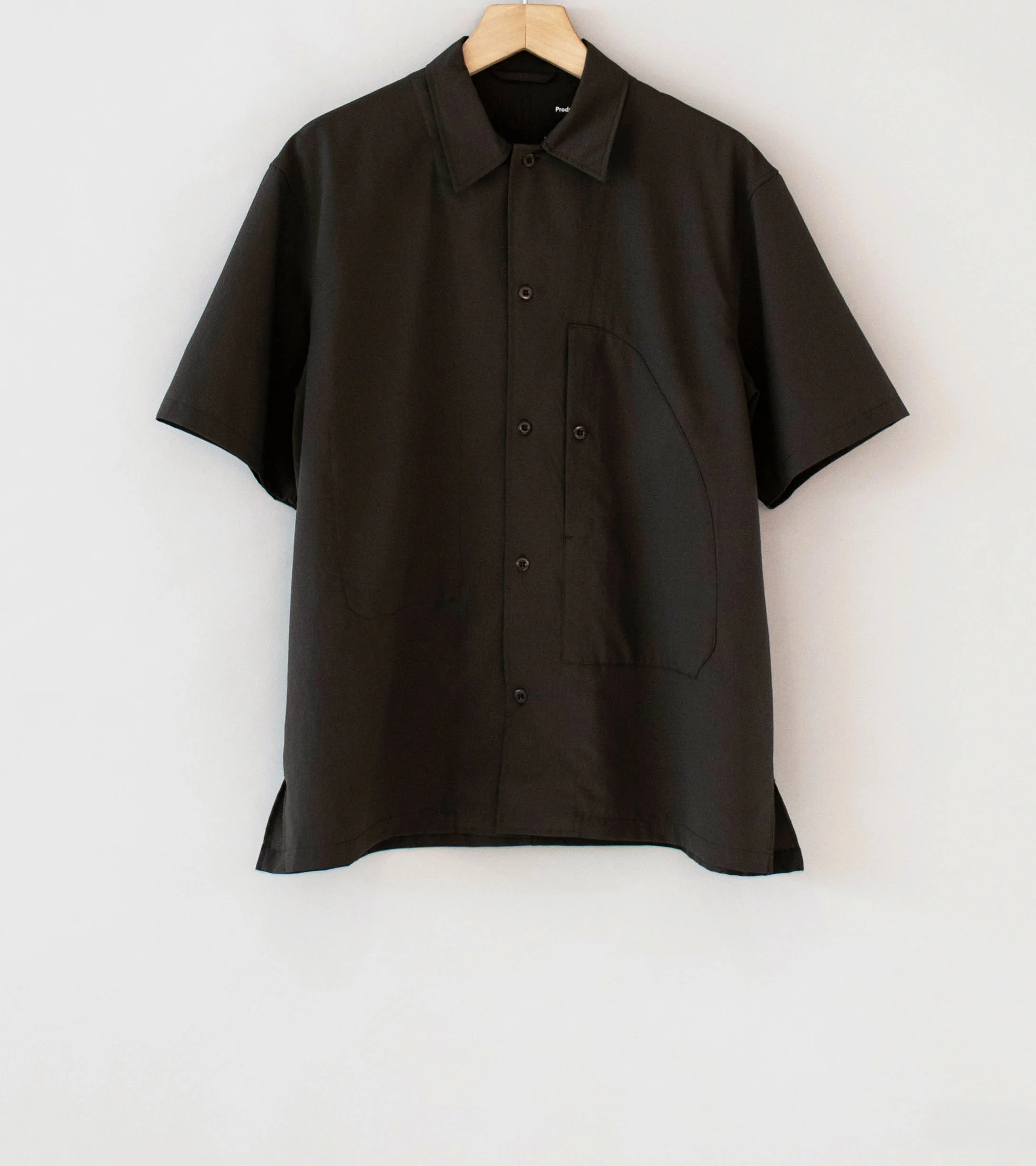 Product Twelve 'Ventilation Short Sleeve Shirt' (Brown)