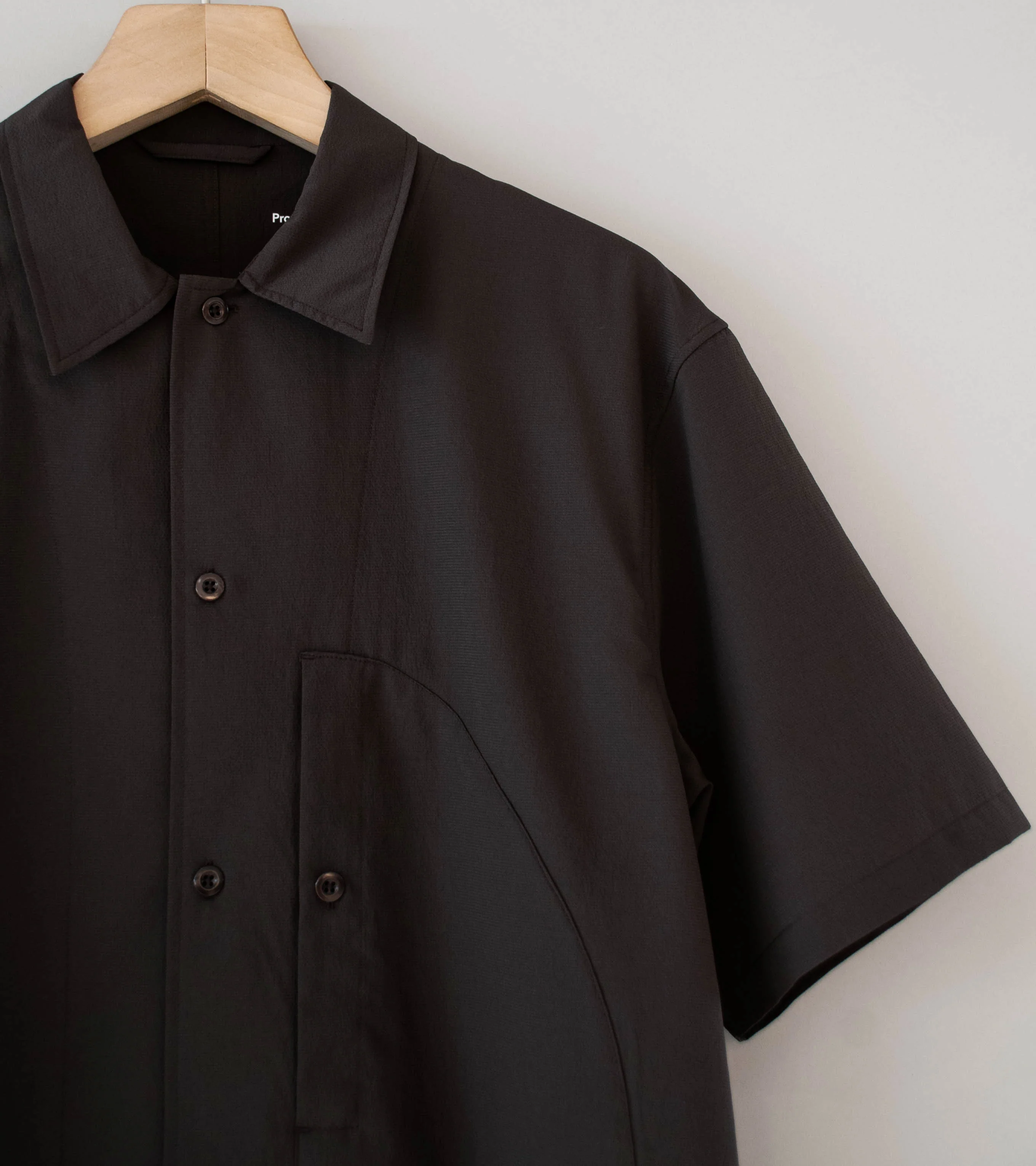 Product Twelve 'Ventilation Short Sleeve Shirt' (Brown) - Image 2