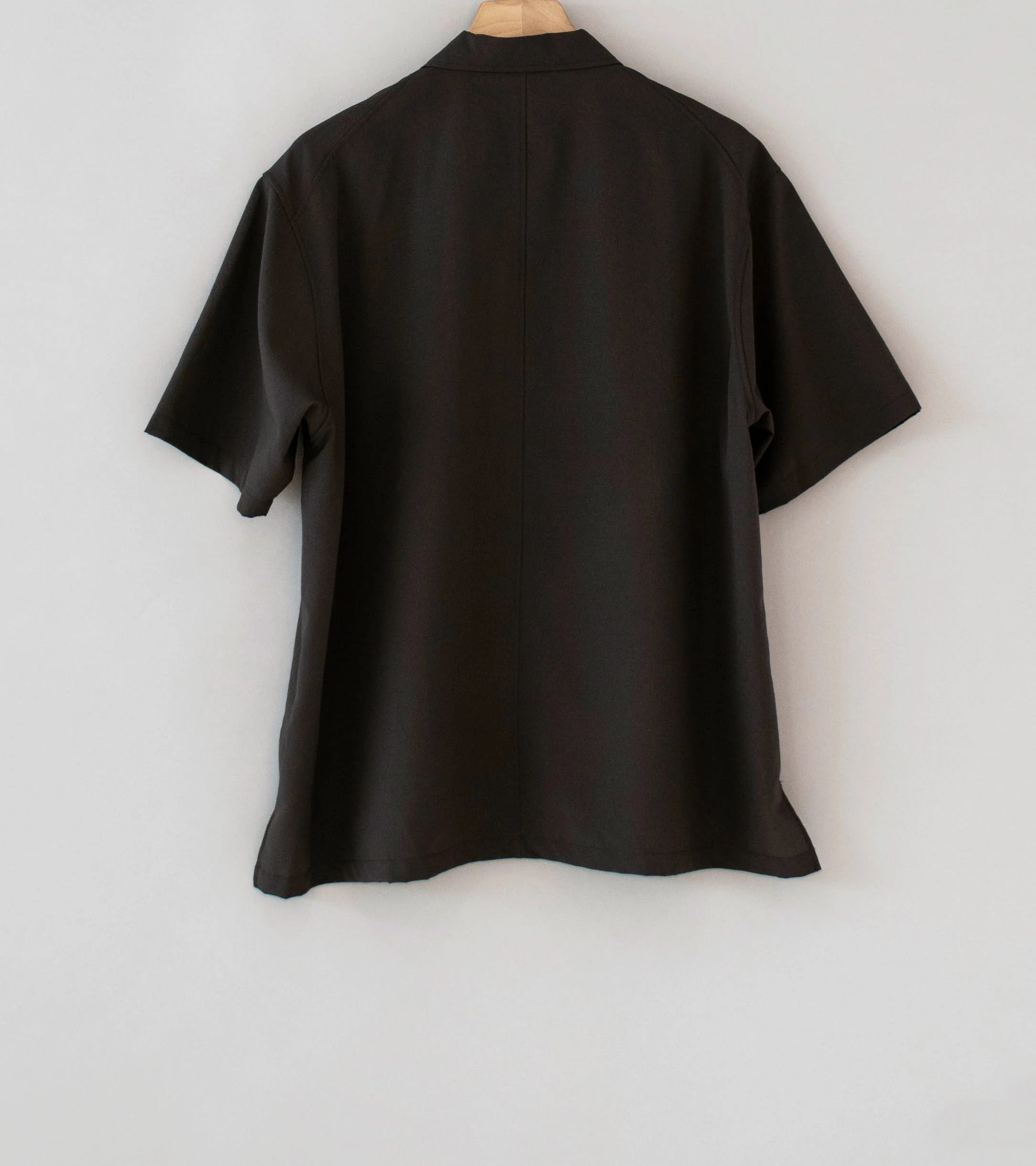 Product Twelve 'Ventilation Short Sleeve Shirt' (Brown) - Image 5