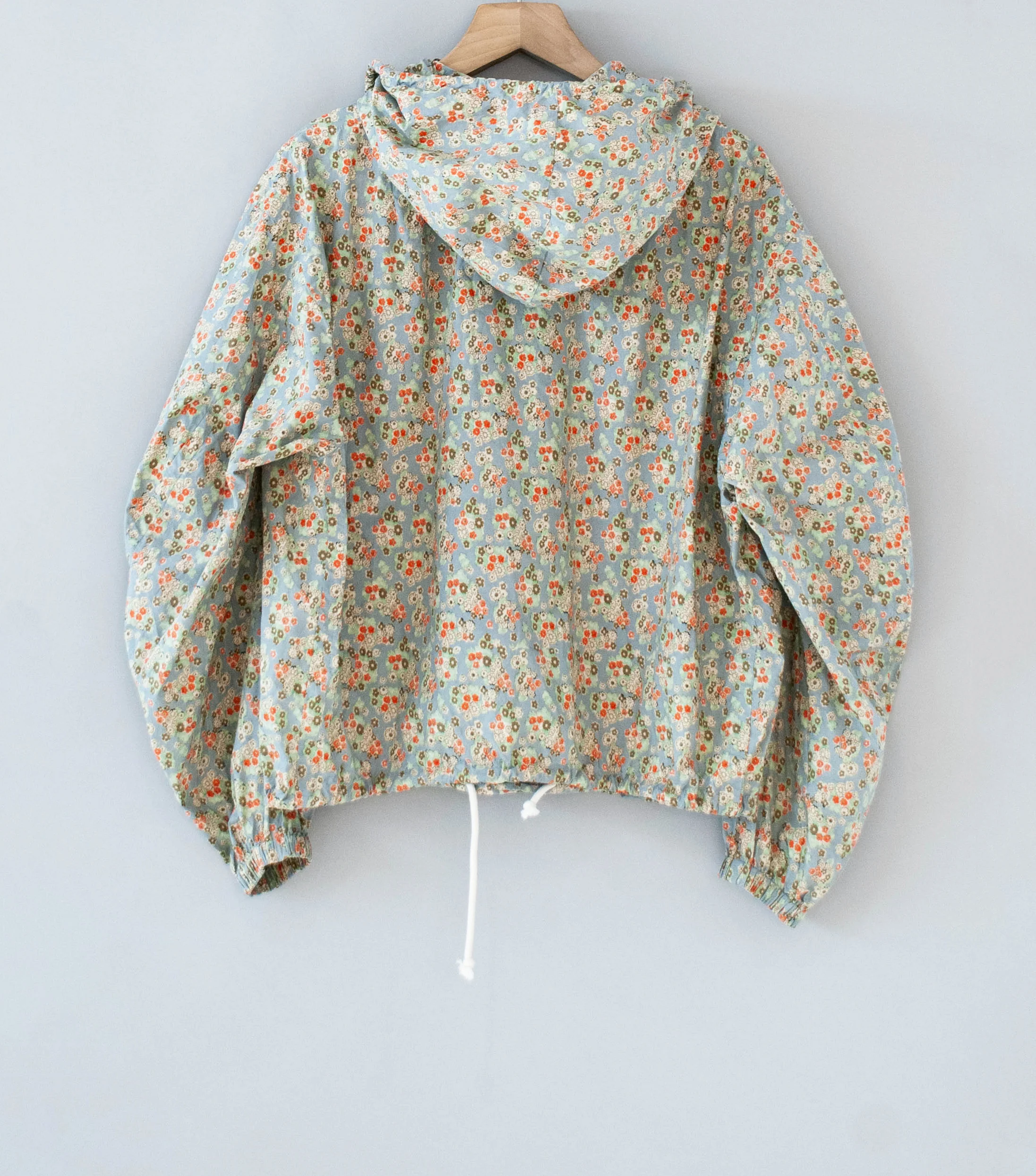Sono 'Huckle Hoodie' (Dust Blue Floral Cotton) - Image 10