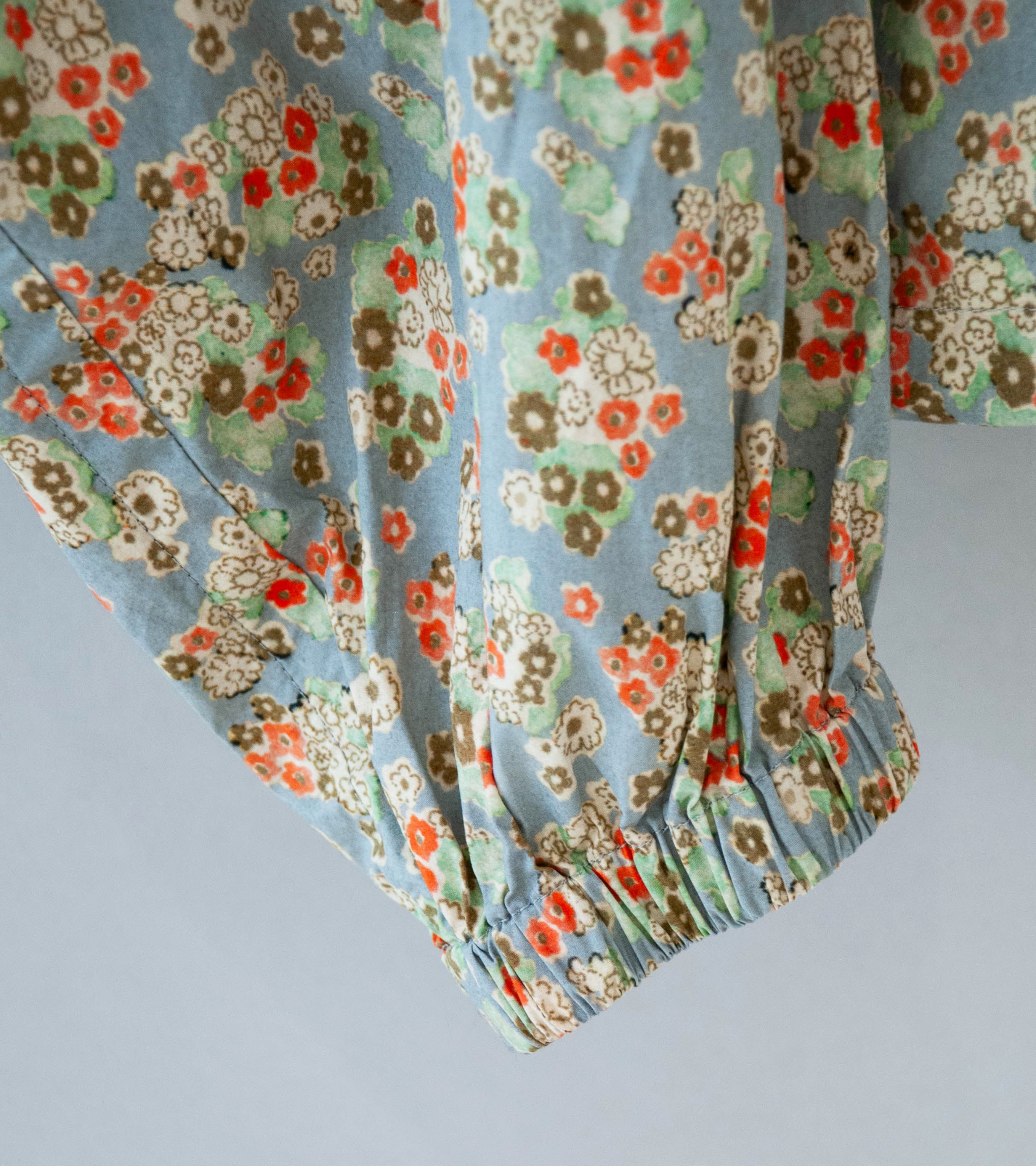 Sono 'Huckle Hoodie' (Dust Blue Floral Cotton) - Image 5