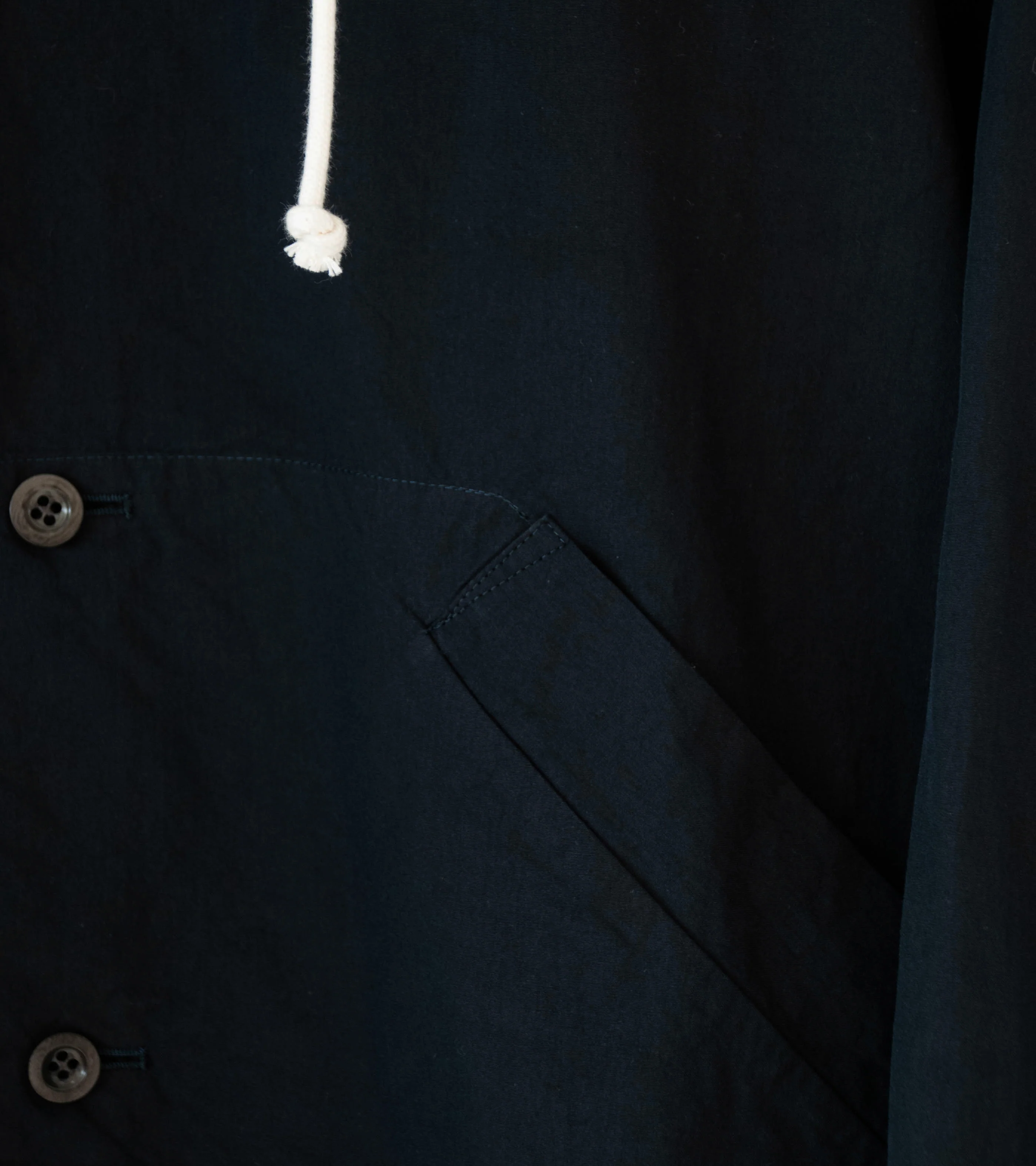 Sono 'Huckle Hoodie' (Off Black Organic Cotton) - Image 4