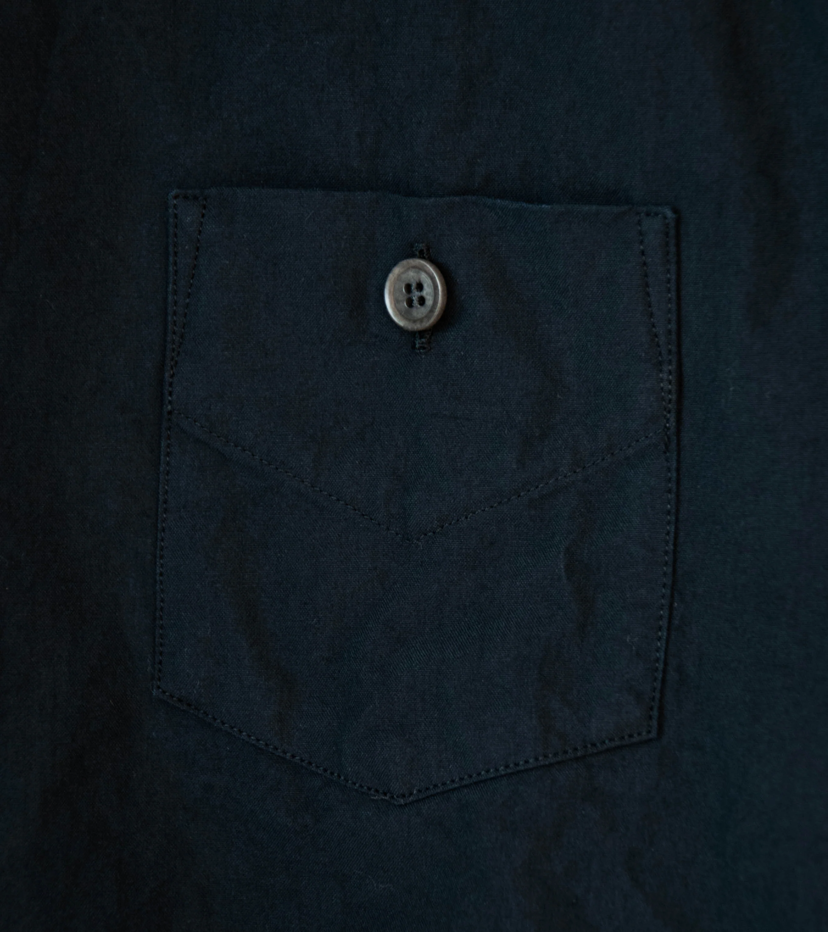 Sono 'Sheldon Shirt' (Off Black Organic Cotton) - Image 3