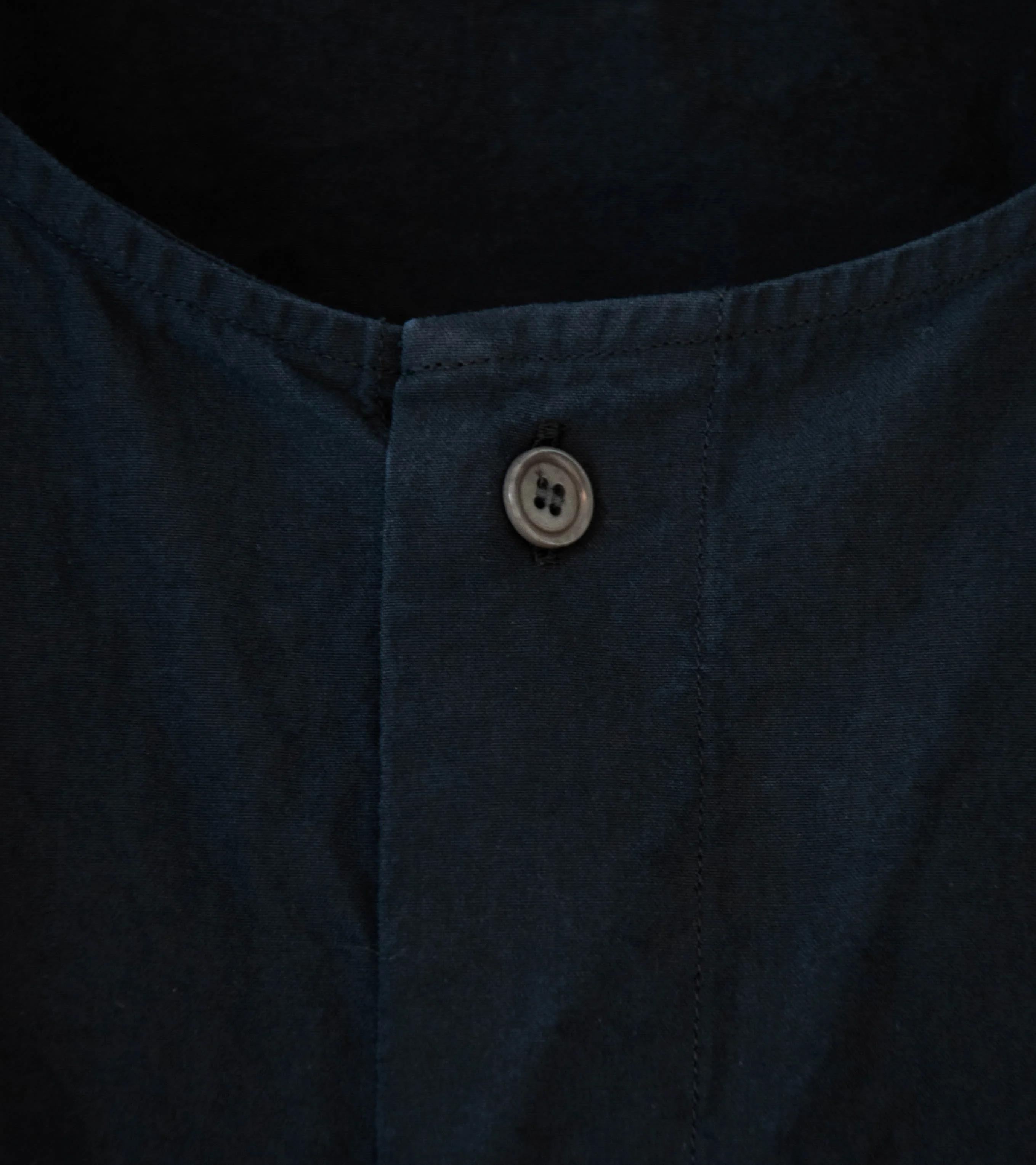 Sono 'Sheldon Shirt' (Off Black Organic Cotton) - Image 5
