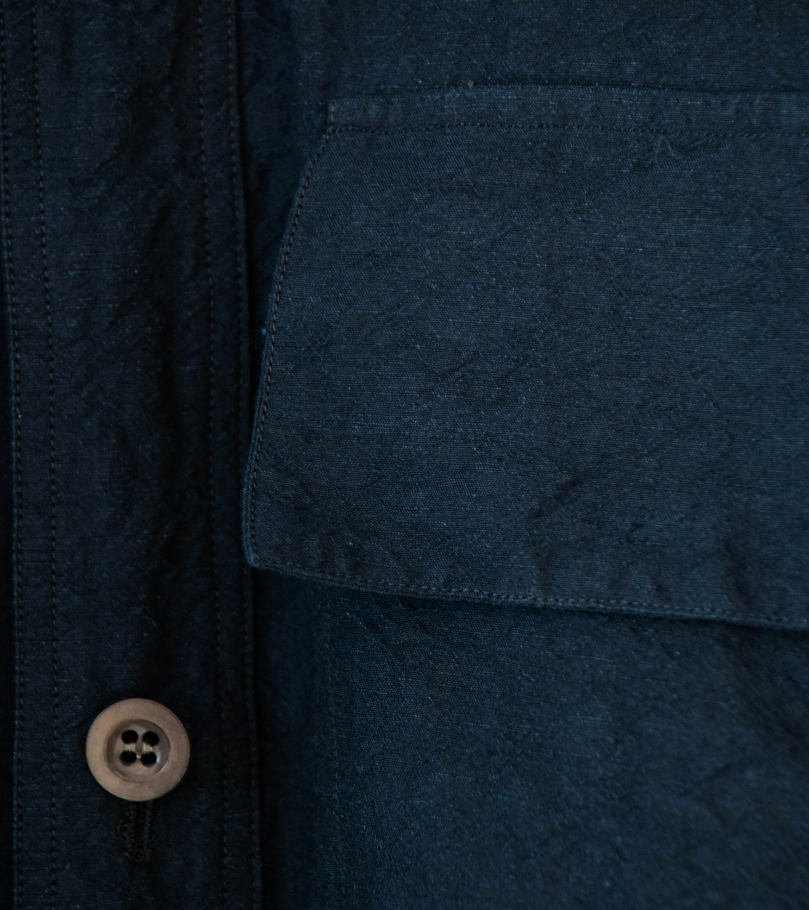Sono 'Sid Shirt' (Midnight Linen Cotton) - Image 4