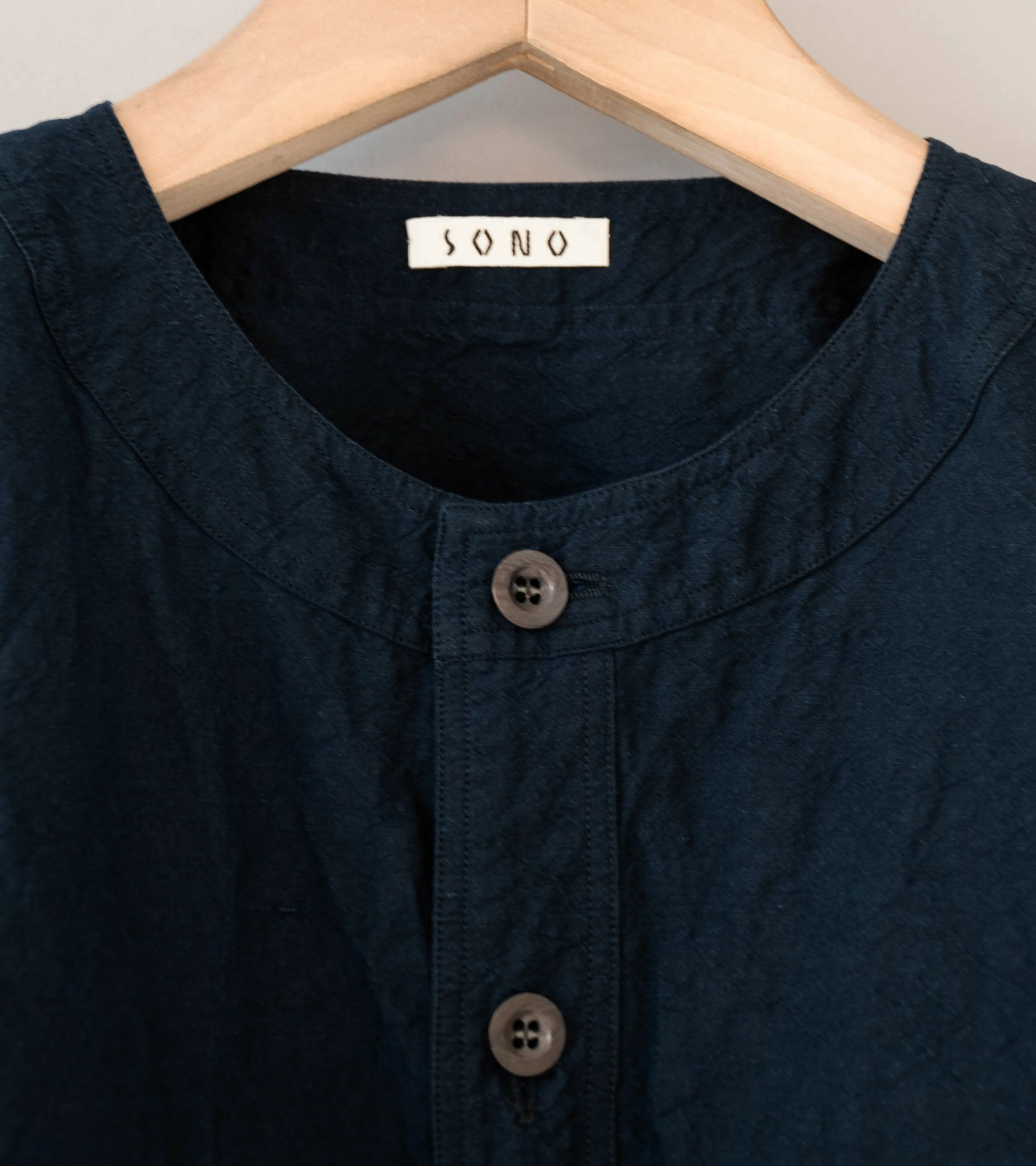 Sono 'Sid Shirt' (Midnight Linen Cotton) - Image 5