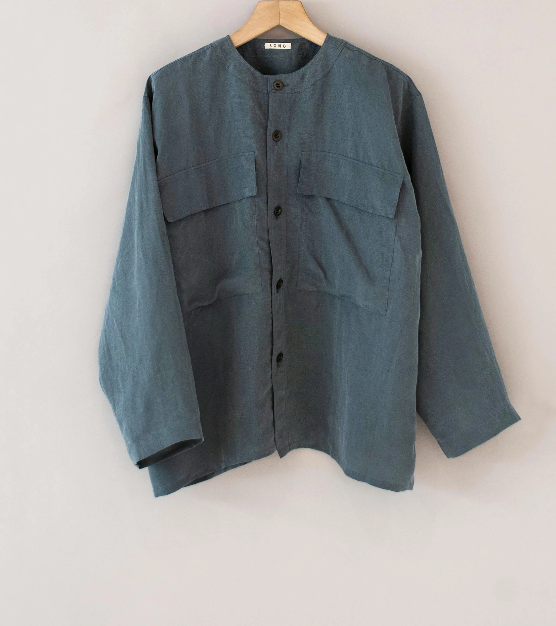 Sono 'Sid Shirt' (Ocean Tencel Linen)