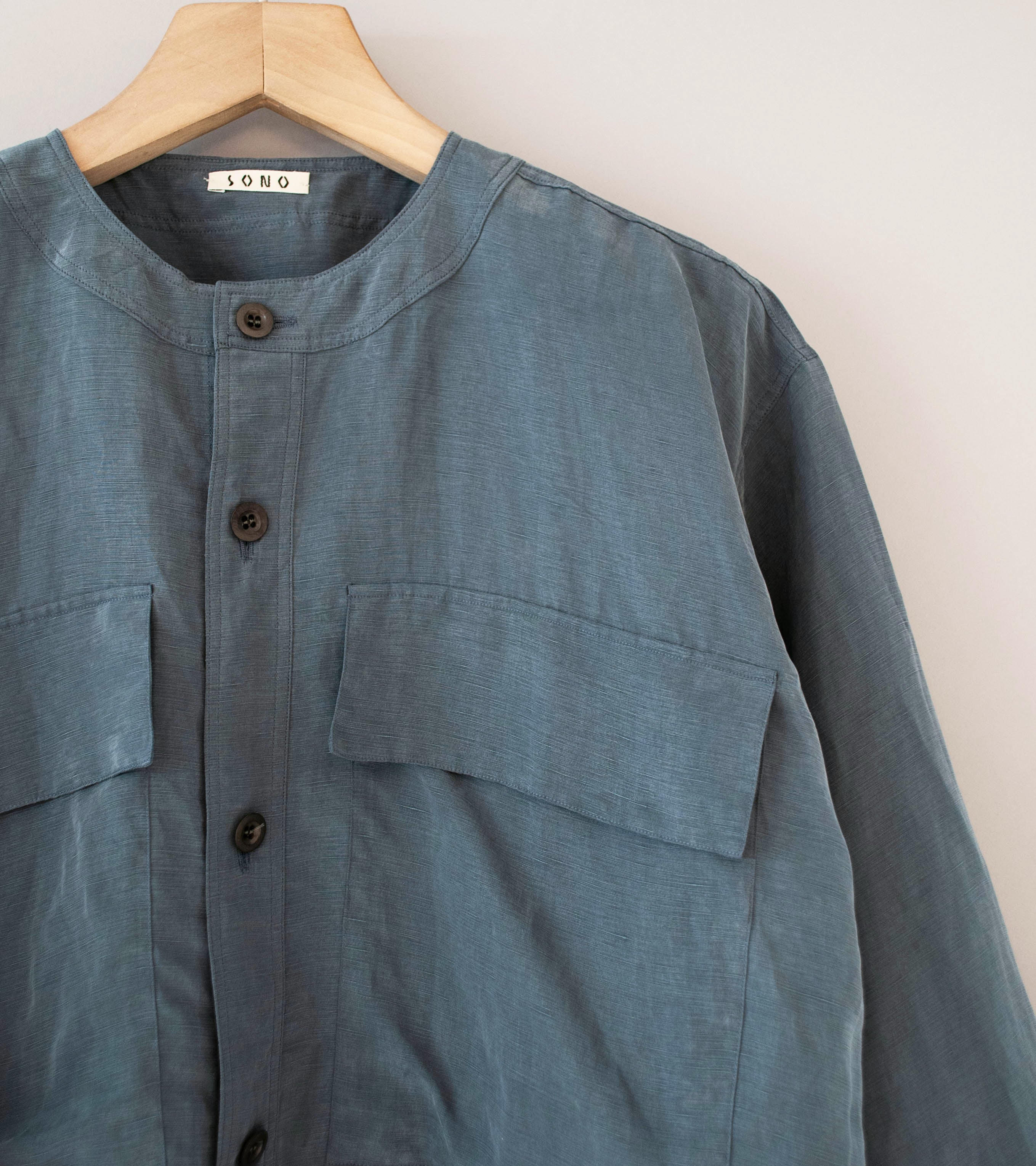 Sono 'Sid Shirt' (Ocean Tencel Linen) - Image 2