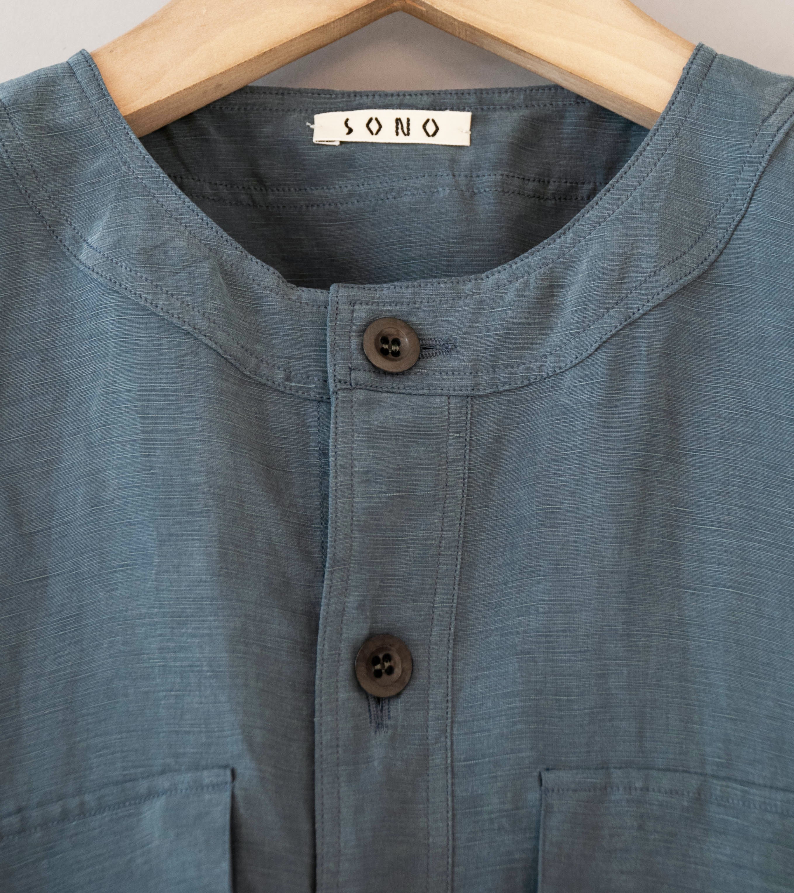 Sono 'Sid Shirt' (Ocean Tencel Linen) - Image 4