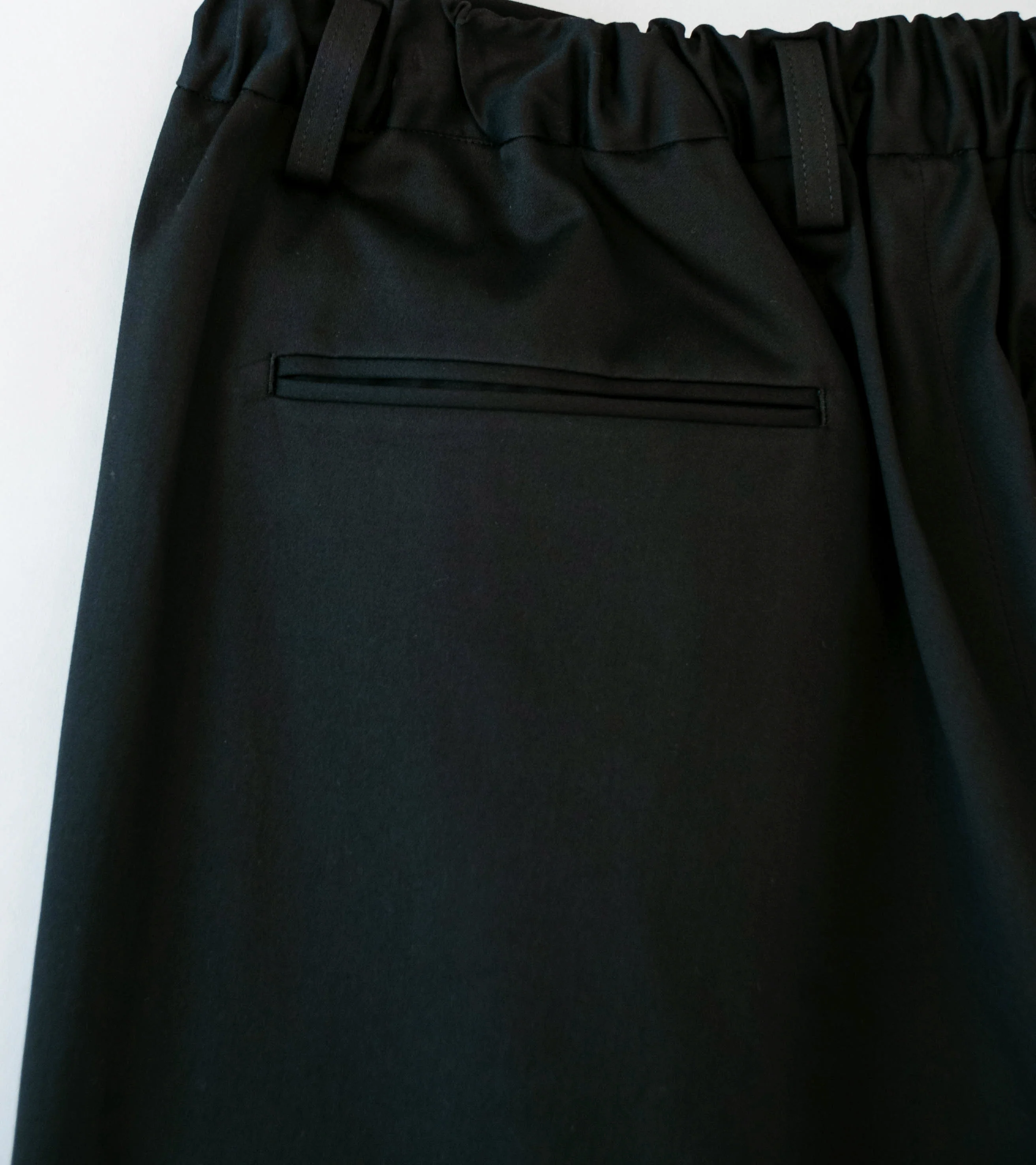 Stein 'Cotton Satin Easy Wide Trousers' (Black) - Image 5