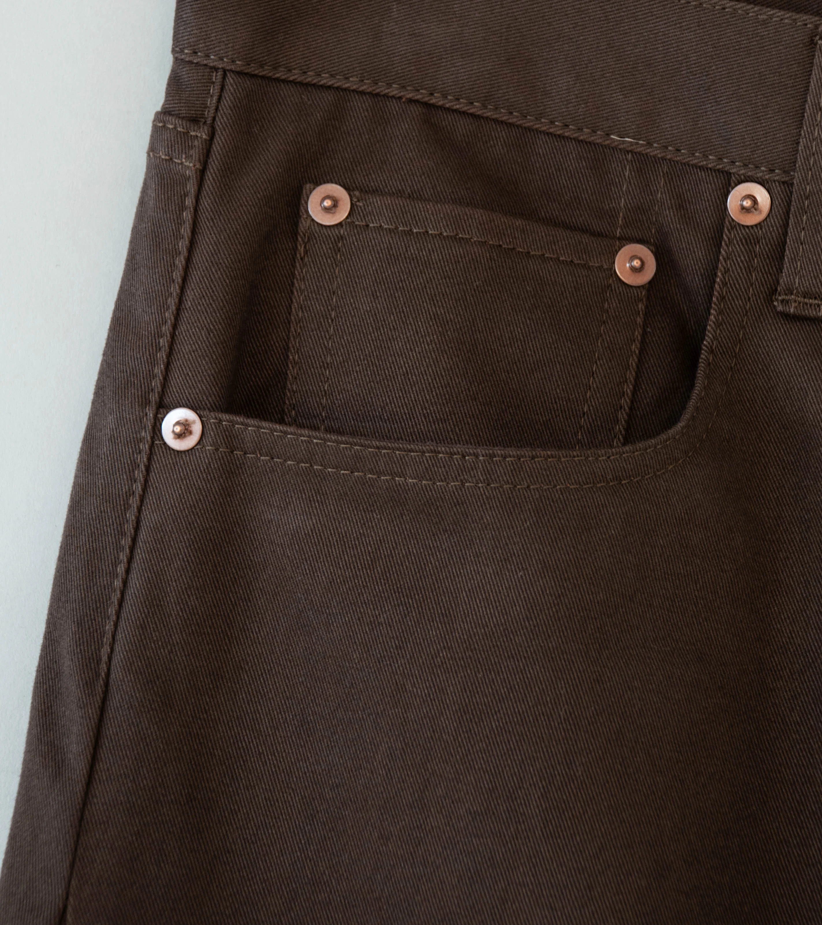 Stein 'Deformation Wide Cotton Pants' (Brown) - Image 3