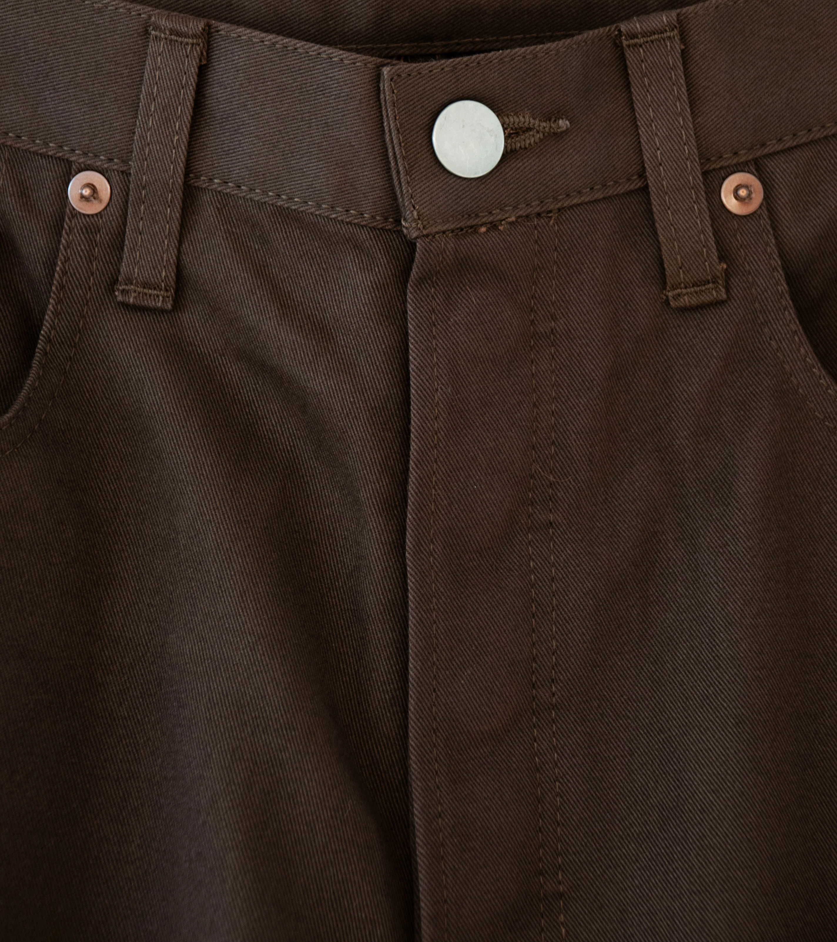 Stein 'Deformation Wide Cotton Pants' (Brown) - Image 4