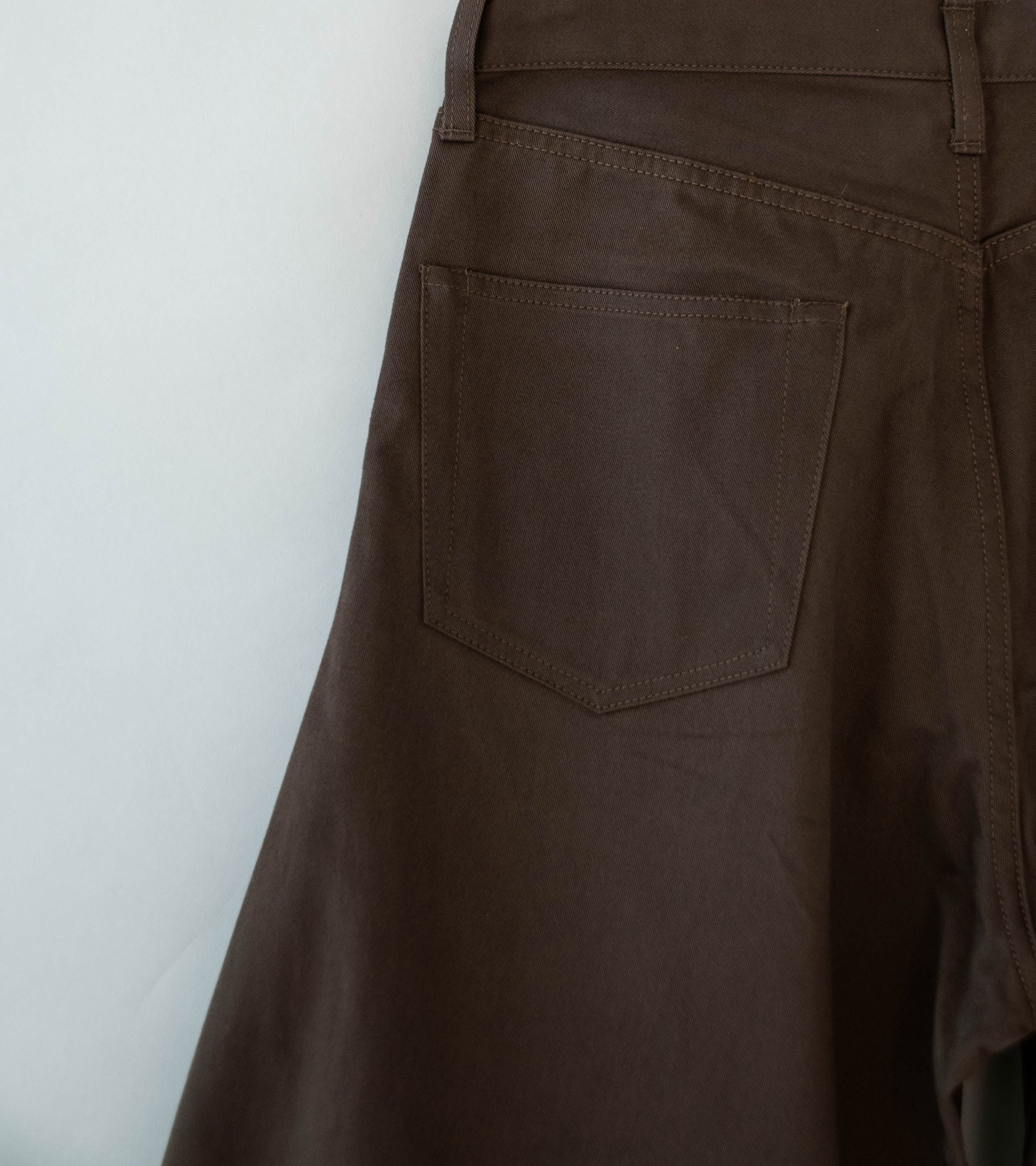 Stein 'Deformation Wide Cotton Pants' (Brown) - Image 7