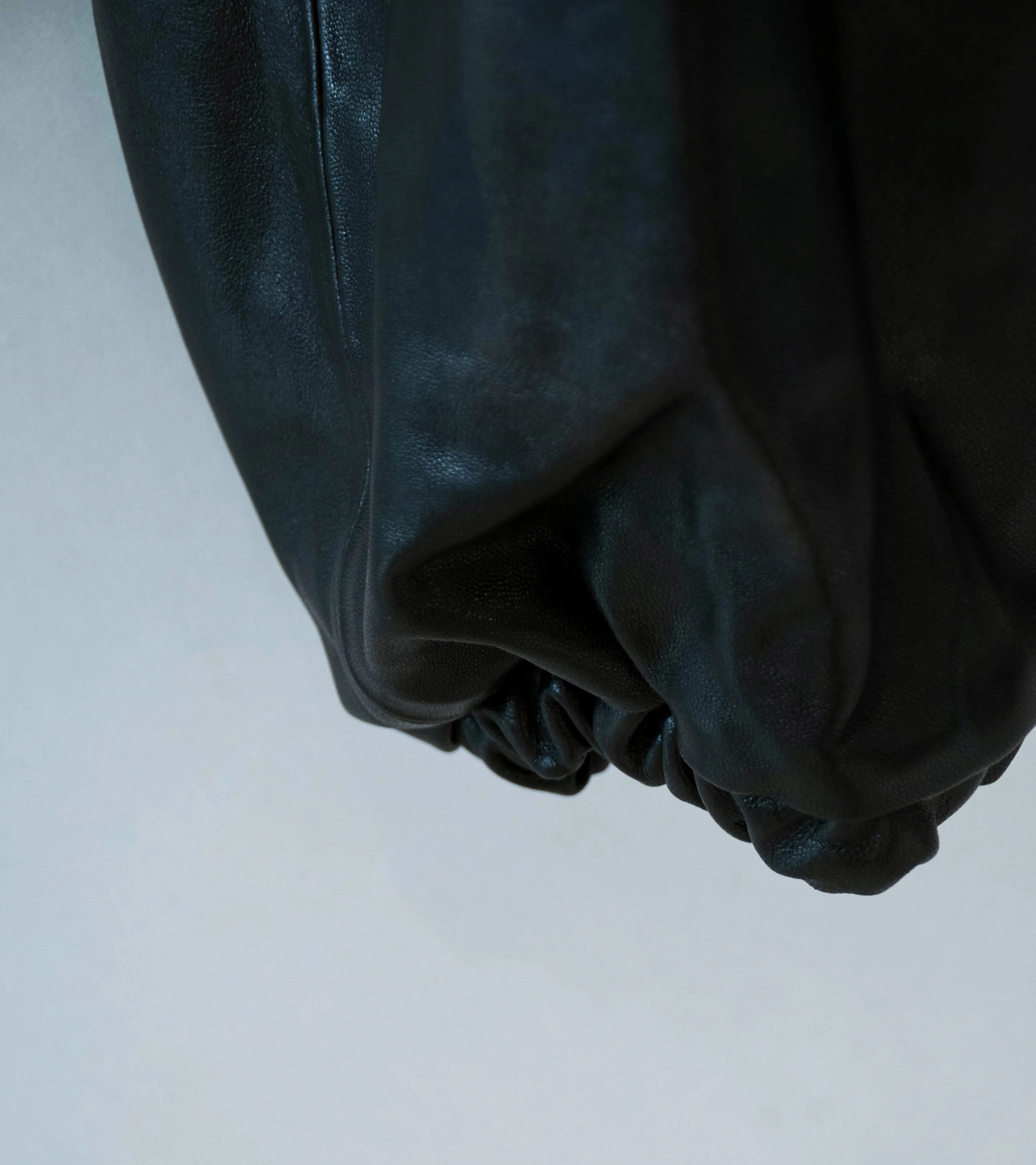 Stein 'Lamb Leather Light Zip Jacket' (Black) - Image 5