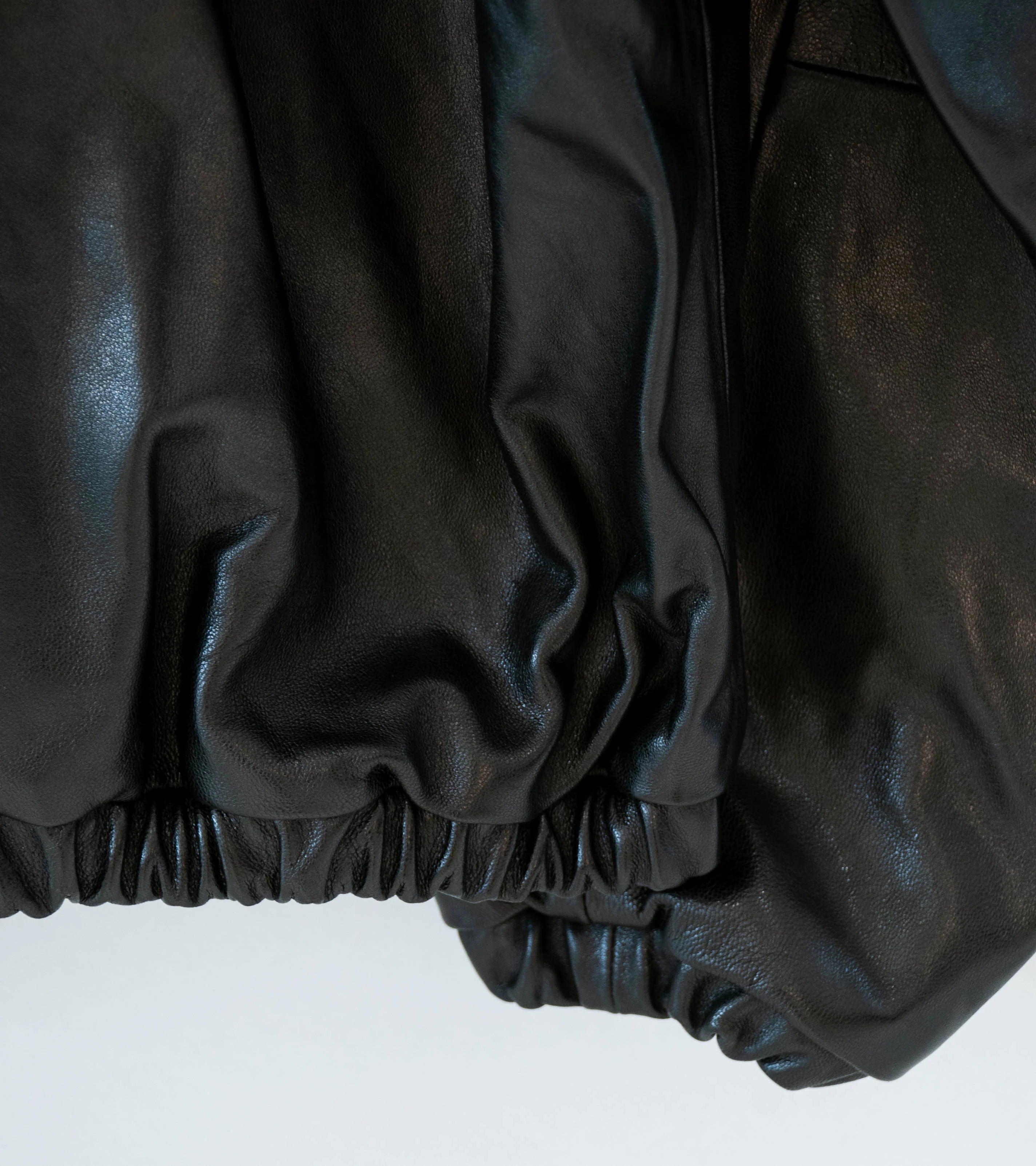 Stein 'Lamb Leather Light Zip Jacket' (Black) - Image 8