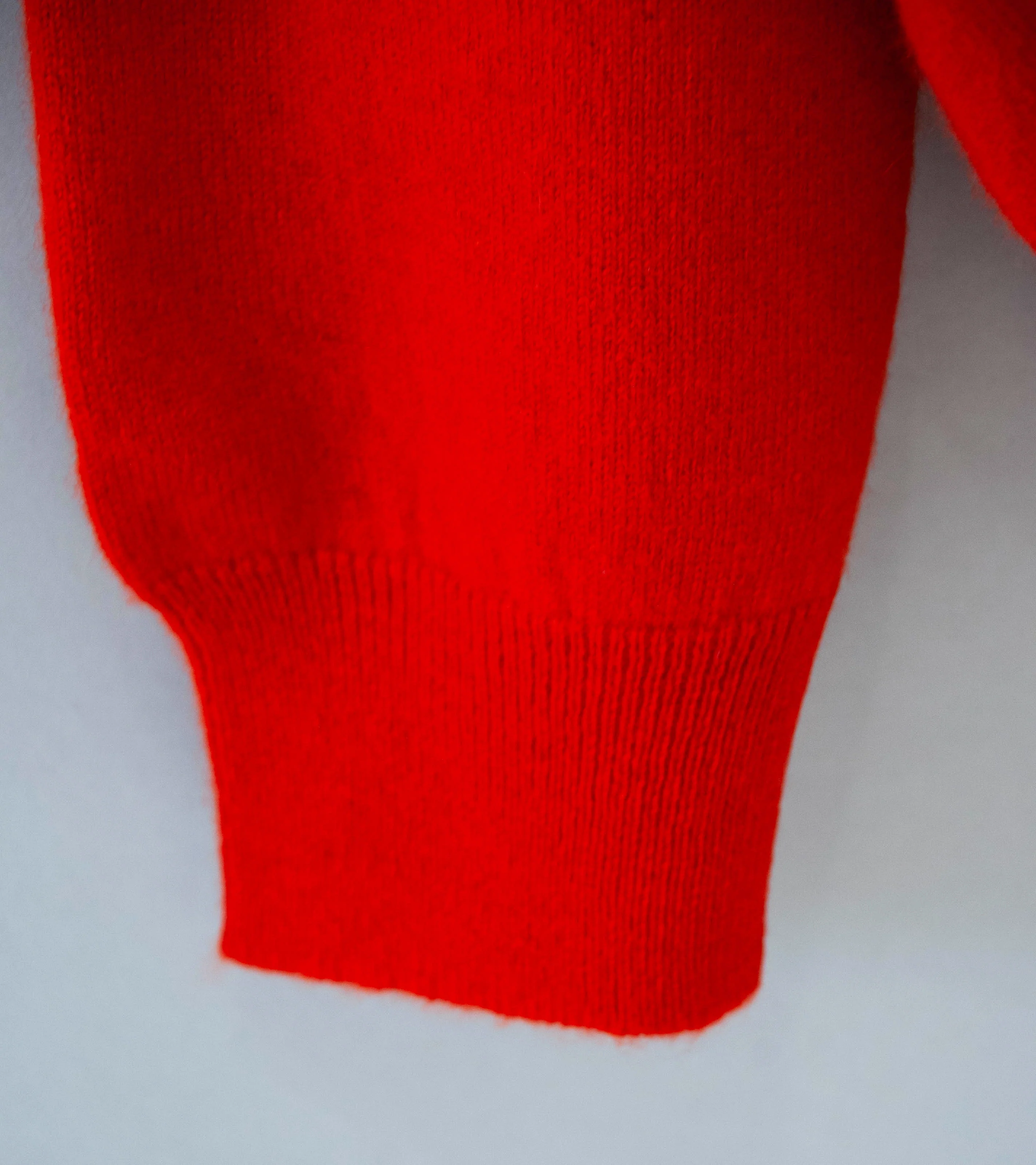 Stein 'Pure Cashmere Knit Half Zip LS' (Red) - Image 4