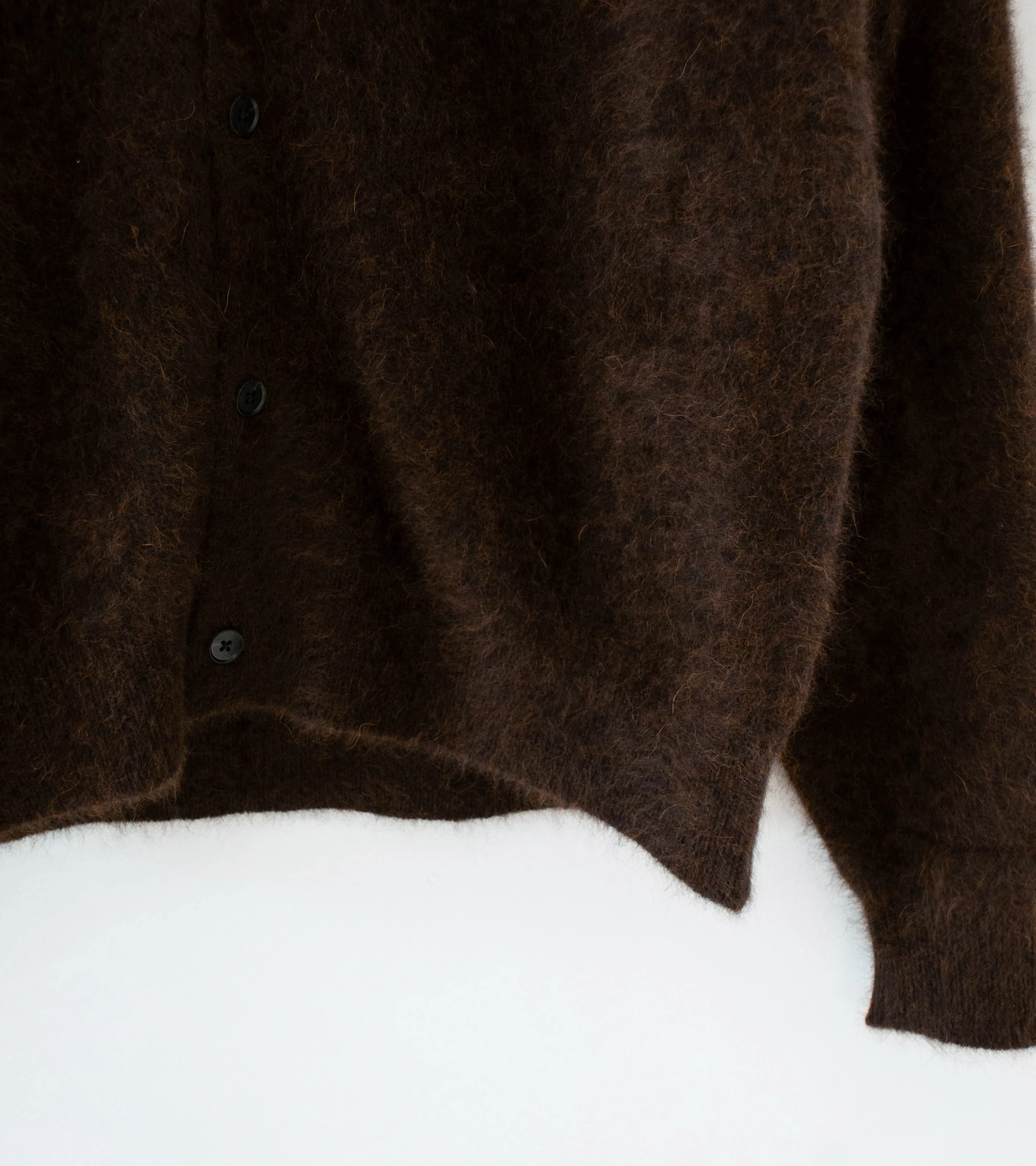 Stein 'Racoon Knit Cardigan' (Dark Brown) - Image 3