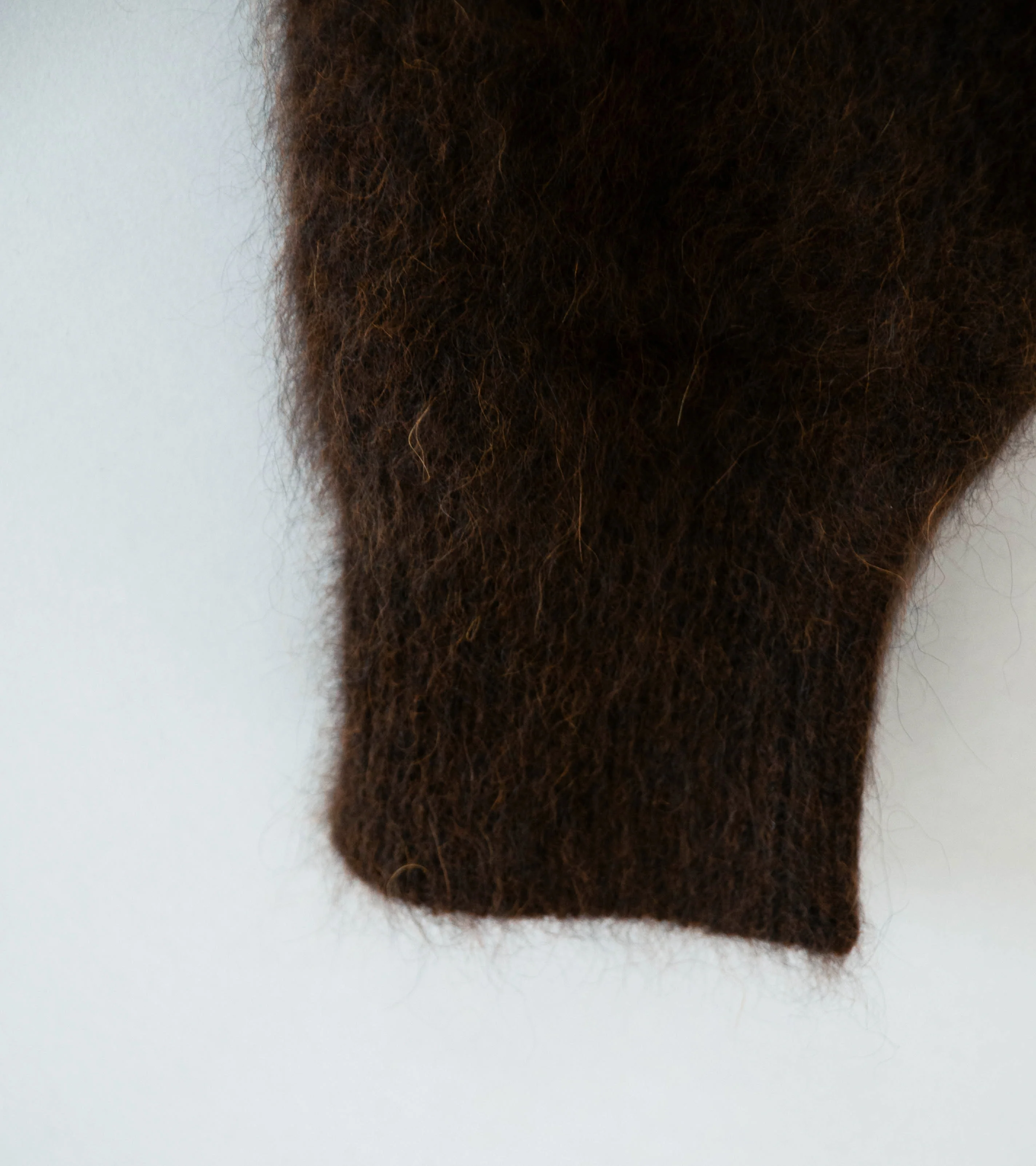 Stein 'Racoon Knit Cardigan' (Dark Brown) - Image 4