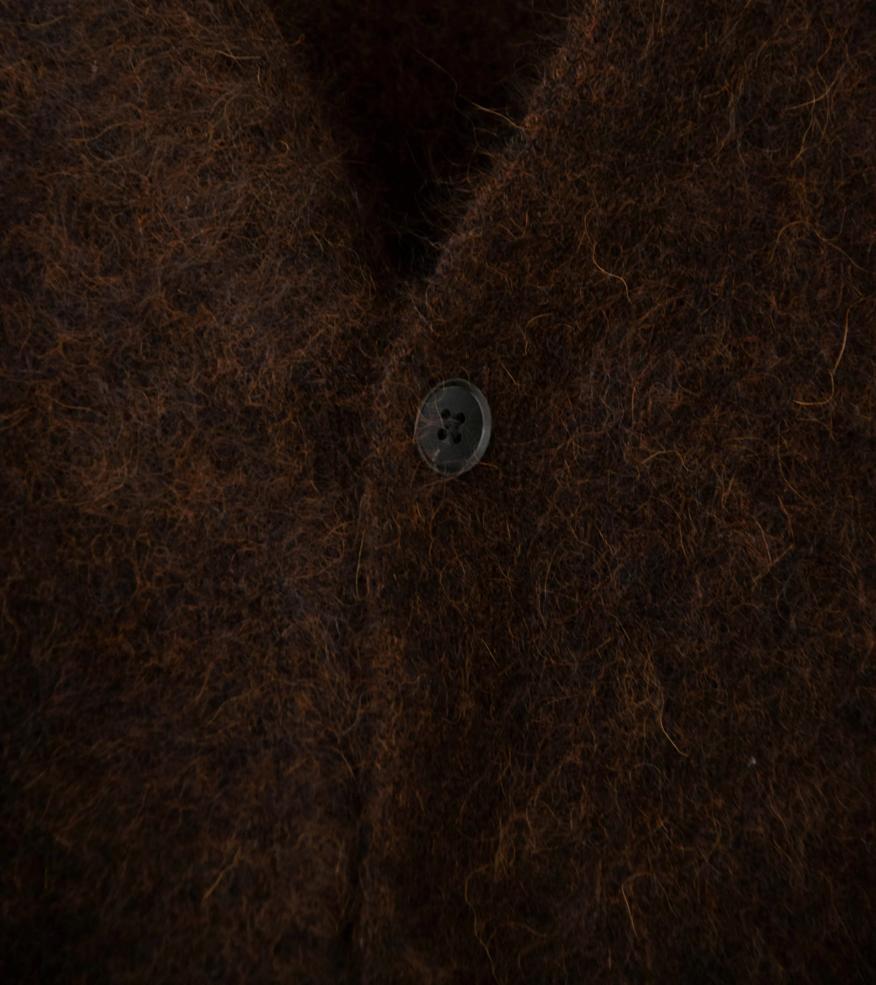 Stein 'Racoon Knit Cardigan' (Dark Brown) - Image 5