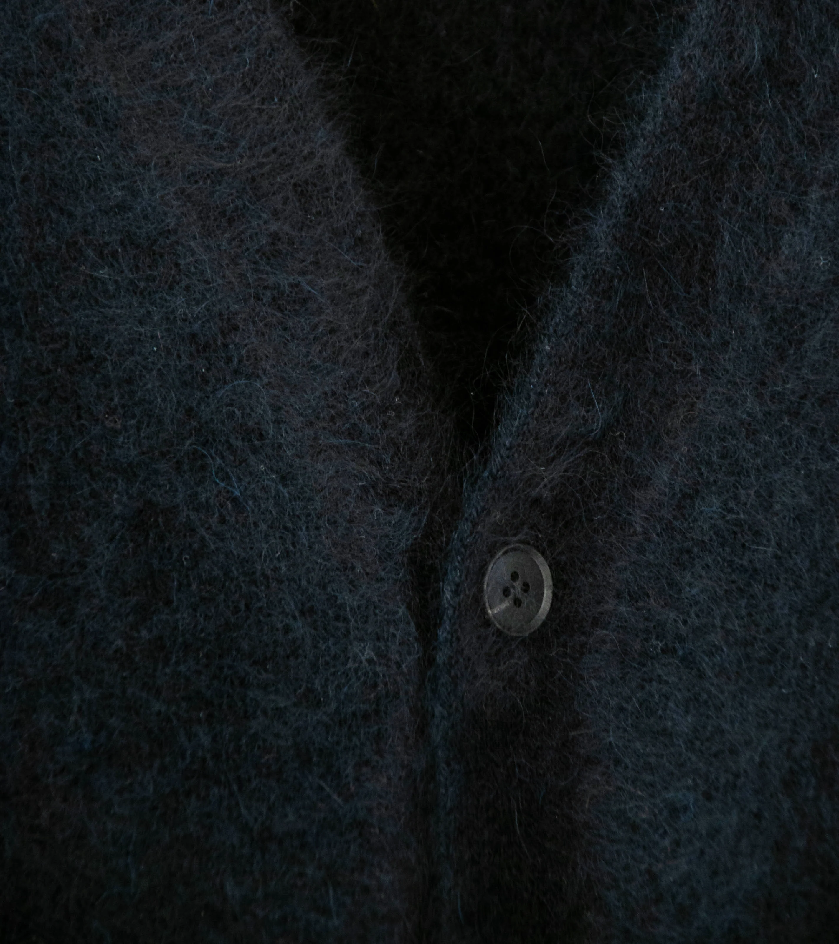 Stein 'Racoon Knit Cardigan' (Dark Navy) - Image 5