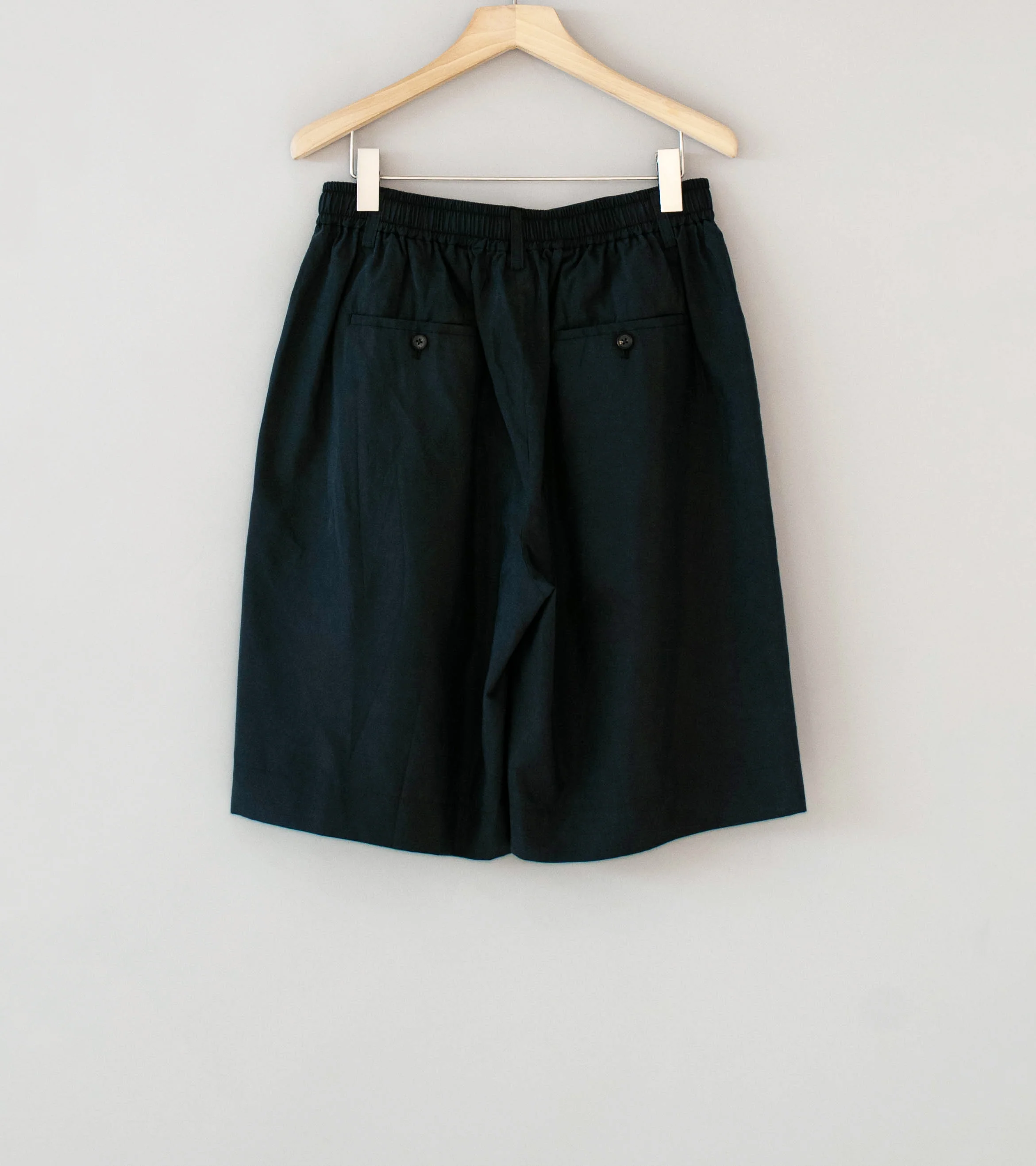 Stein 'Silk Nylon Easy Short Trousers' (Black) - Image 4