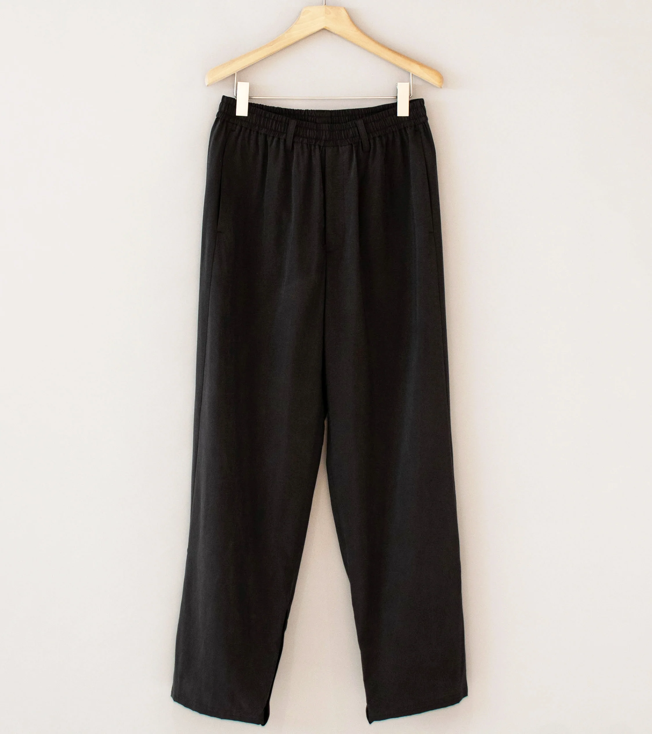 Stein 'Silk Nylon Track Trousers' (Charcoal Brown)