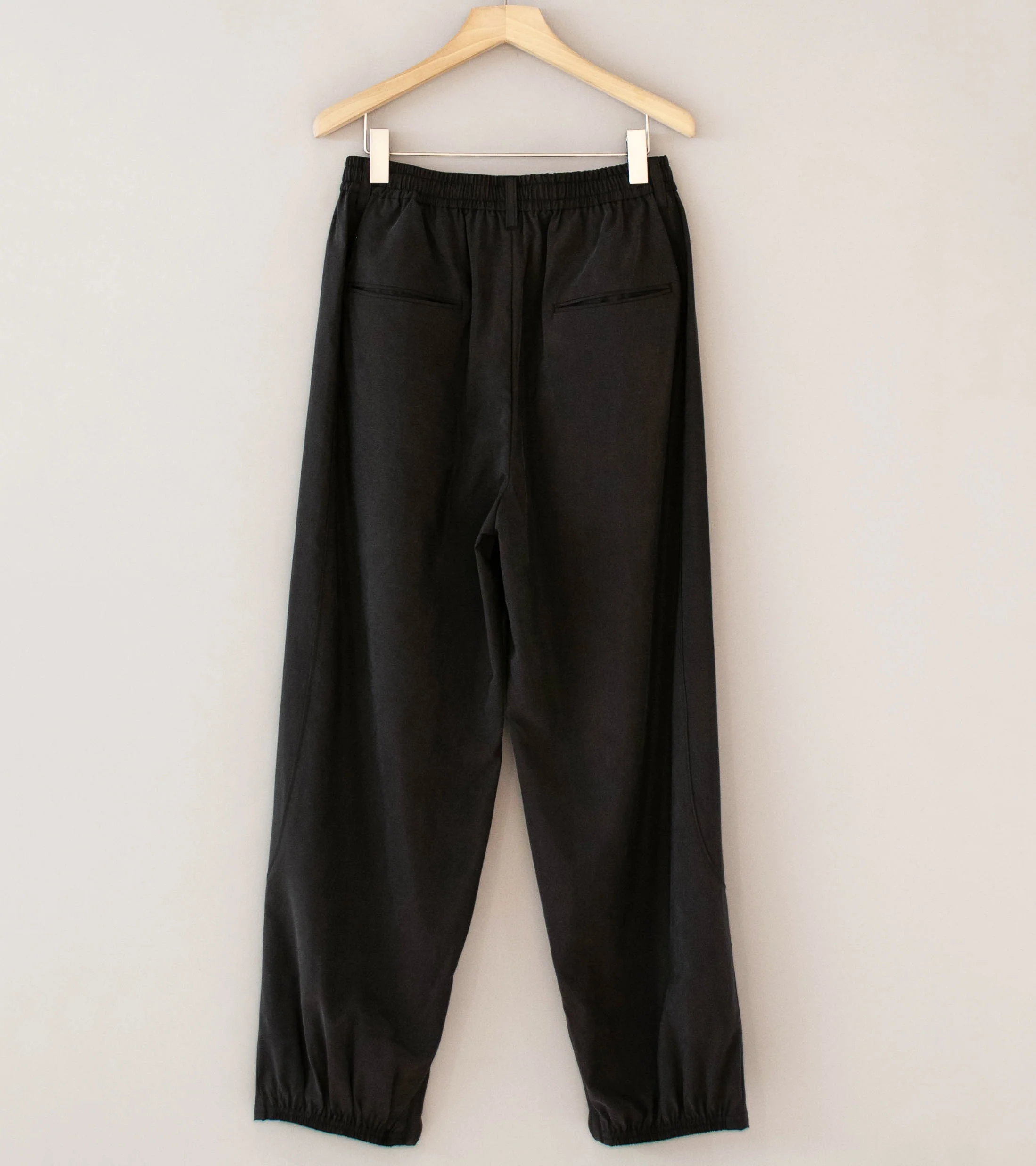 Stein 'Silk Nylon Track Trousers' (Charcoal Brown) - Image 4