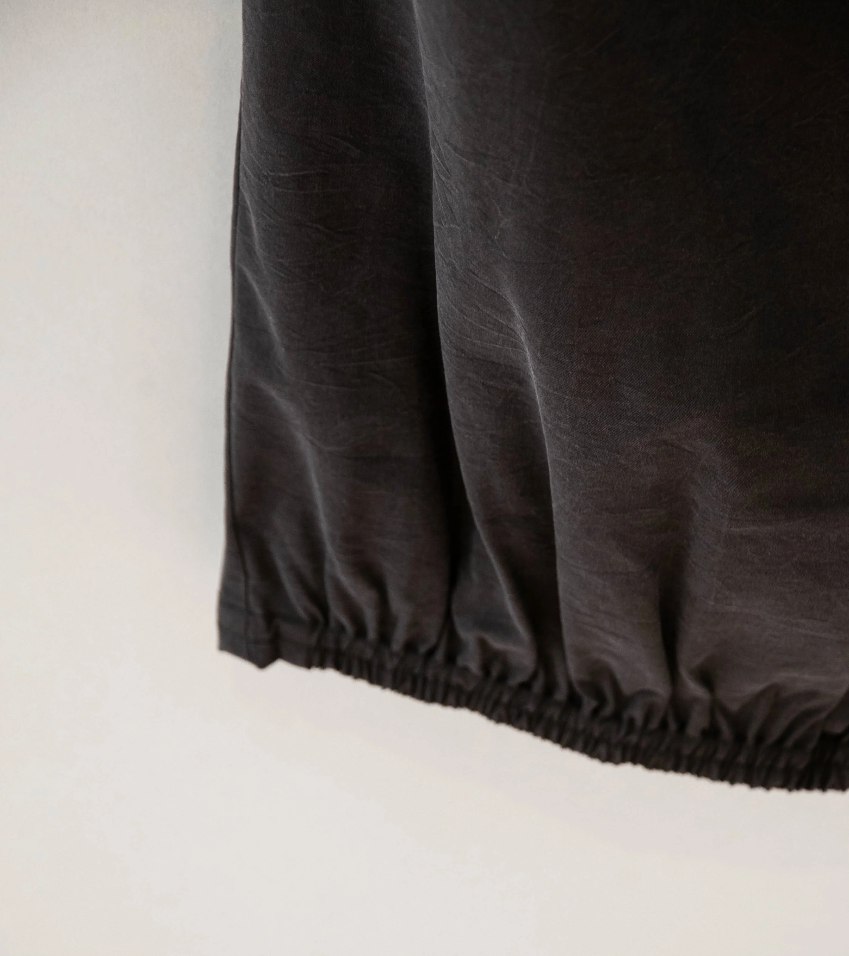 Stein 'Silk Nylon Track Trousers' (Charcoal Brown) - Image 6