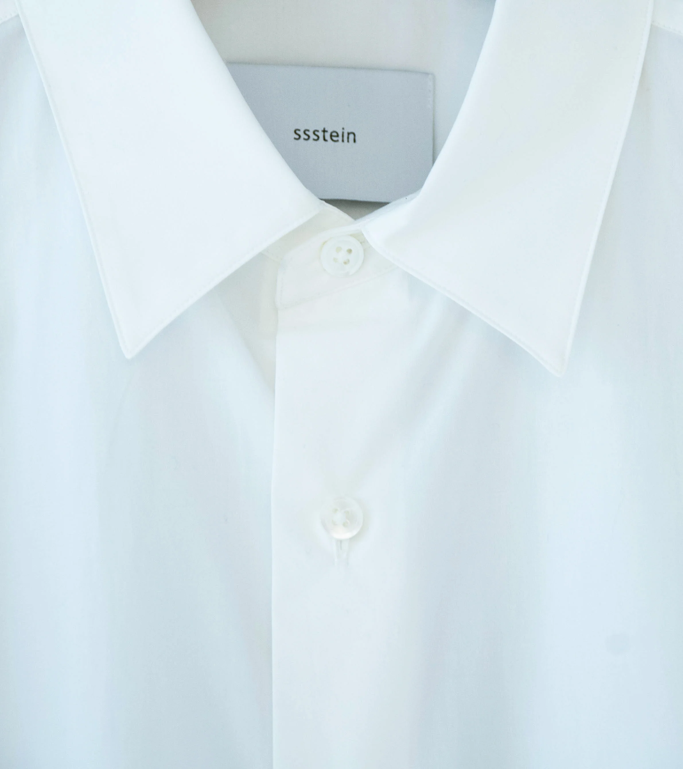 Stein 'Suvin Cotton Oversized SS Shirt' (Off White) - Image 4