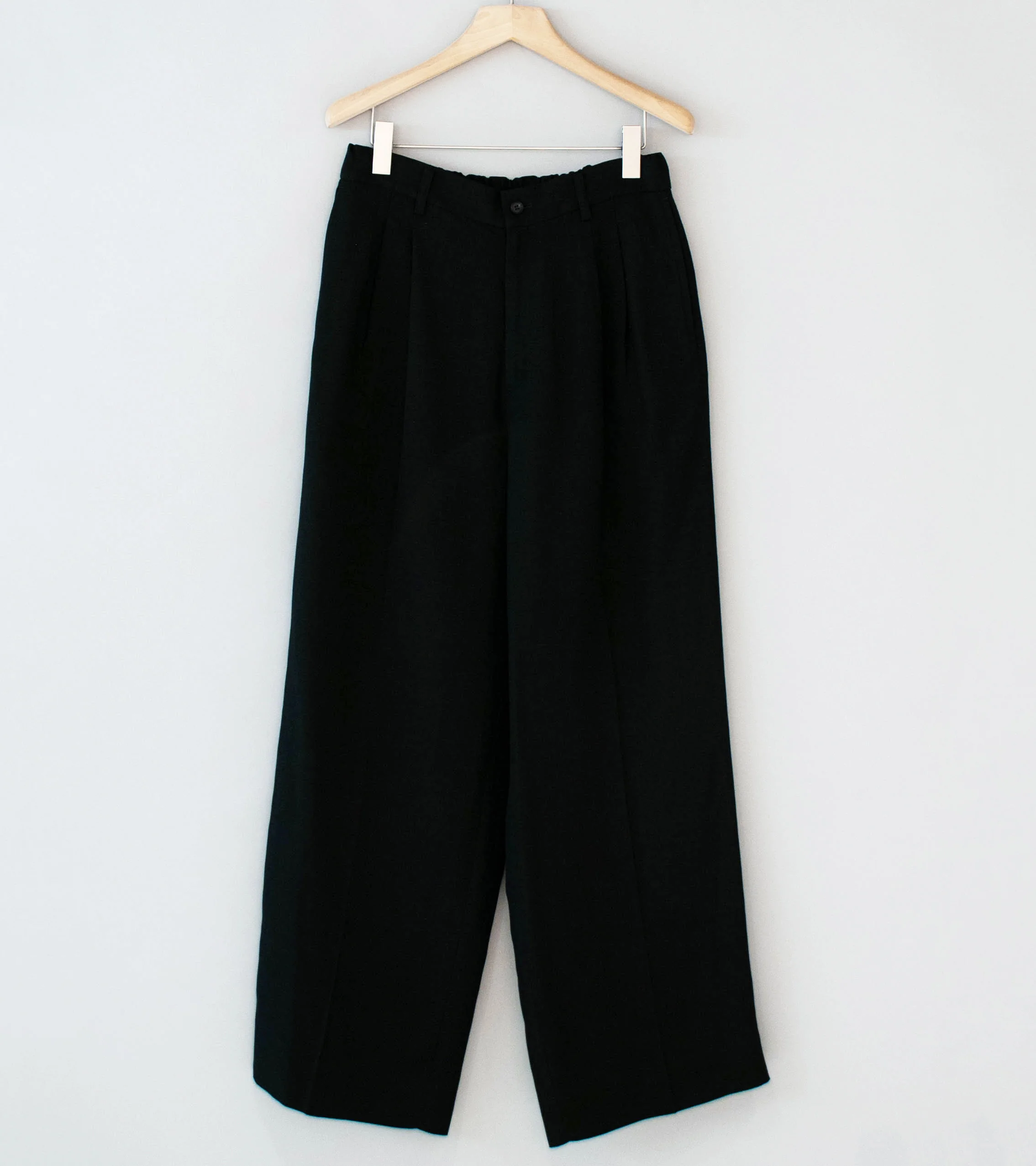 Stein 'Vis/Li/Ra Easy Long Wide Trousers' (Black)